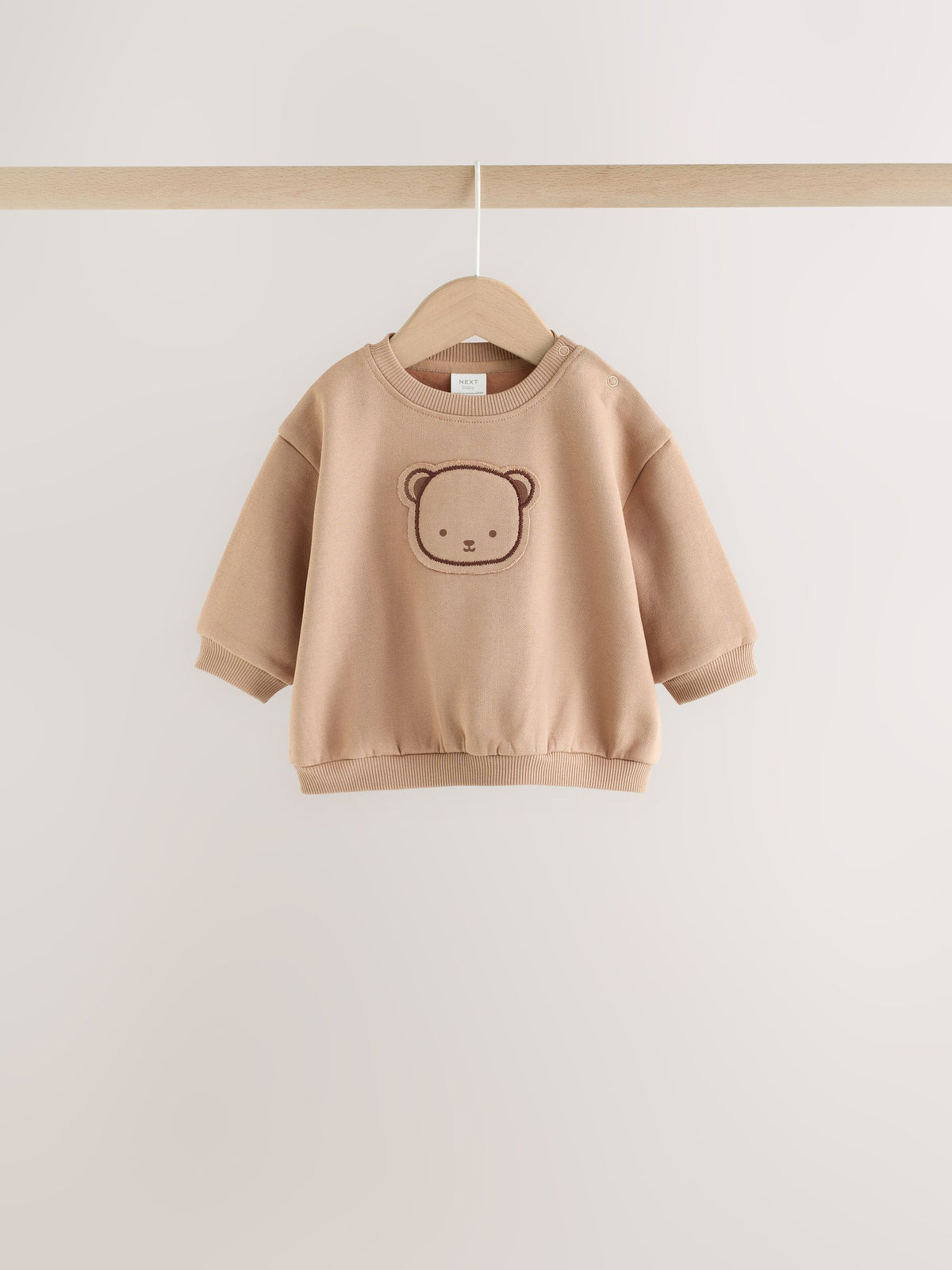 Chocolate Brown Bear Sweat Top and Trousers Baby Set (0mths-2yrs)
