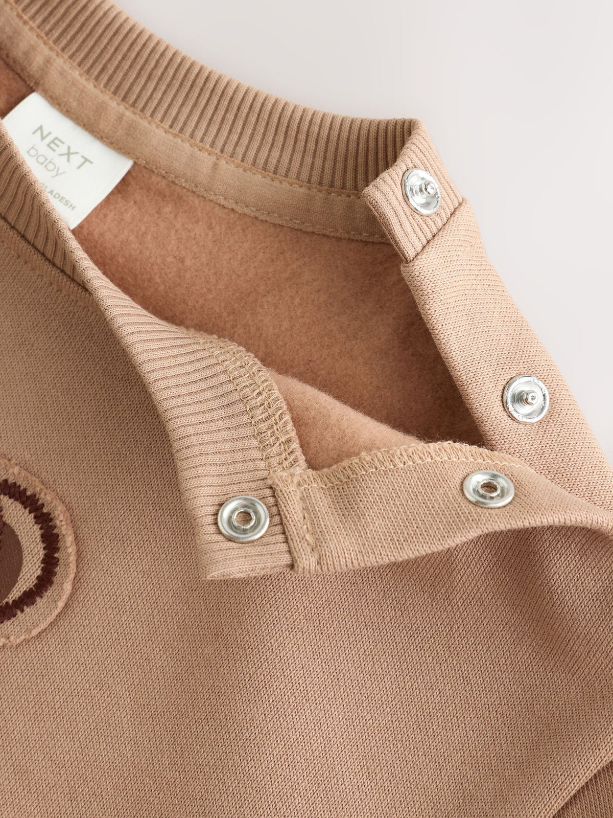 Chocolate Brown Bear Sweat Top and Trousers Baby Set (0mths-2yrs)