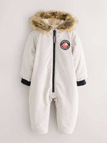 Superdry Beige Everest Snowsuit