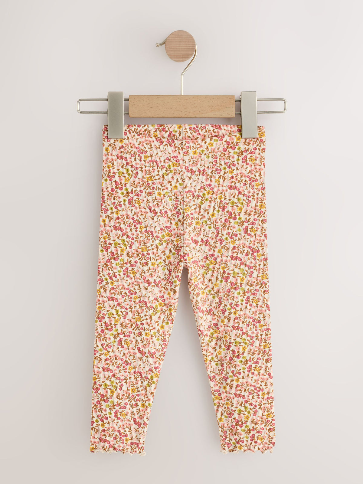 Purple Ribbed Leggings 5 Pack (3mths-7yrs)