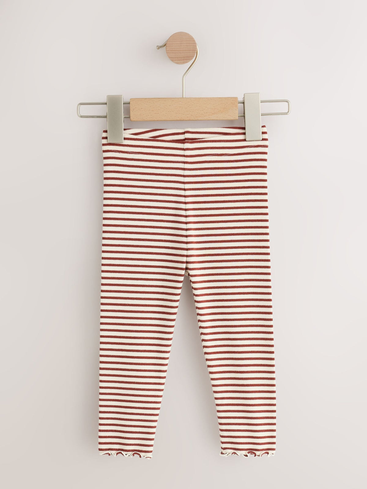 Purple Ribbed Leggings 5 Pack (3mths-7yrs)