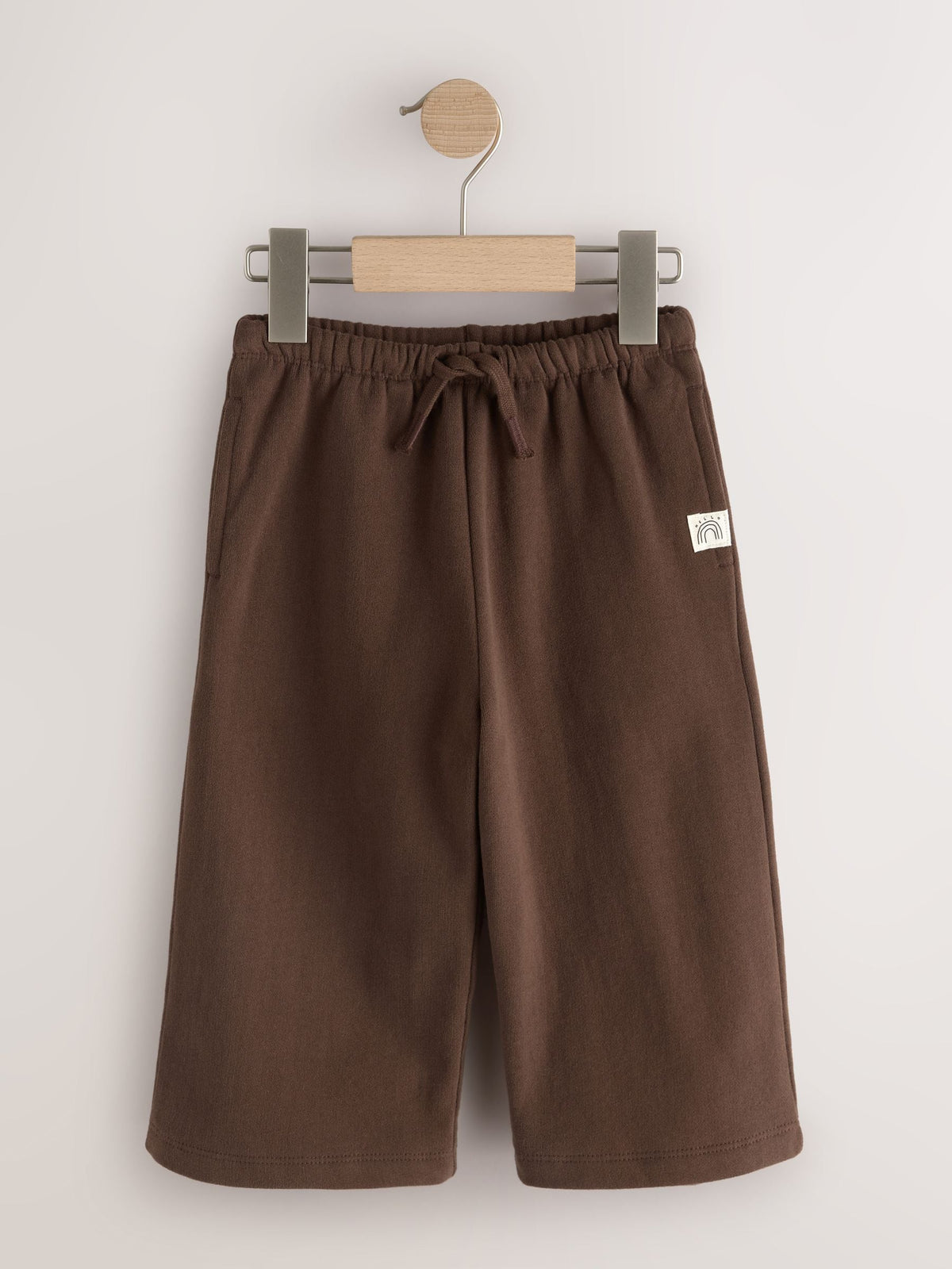 Chocolate Brown Wide Leg Sweat Joggers (3mths-7yrs)