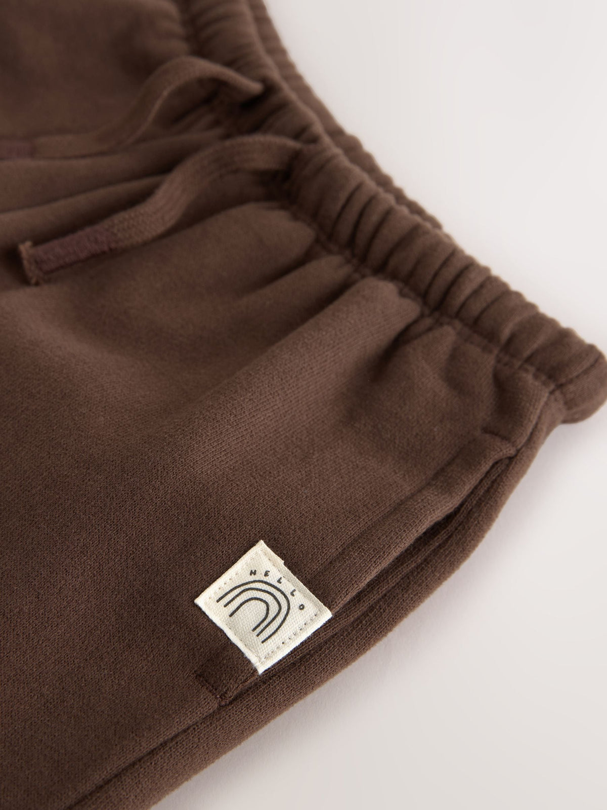 Chocolate Brown Wide Leg Sweat Joggers (3mths-7yrs)