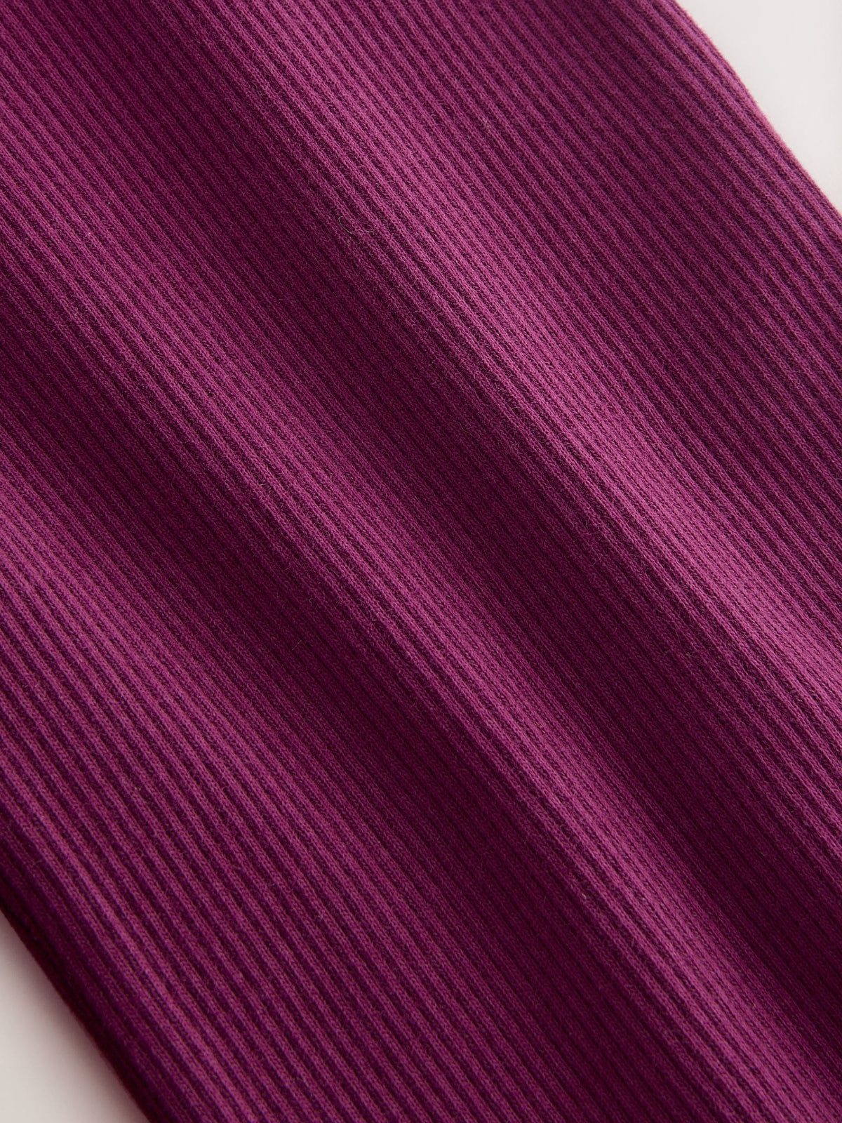 Burgundy Red Rib Flare Leggings (3mths-7yrs)