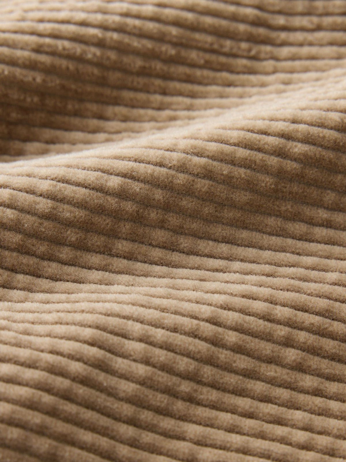 Stone Beige Barrel Leg Textured Corduroy Pull On Trousers (3mths-7yrs)