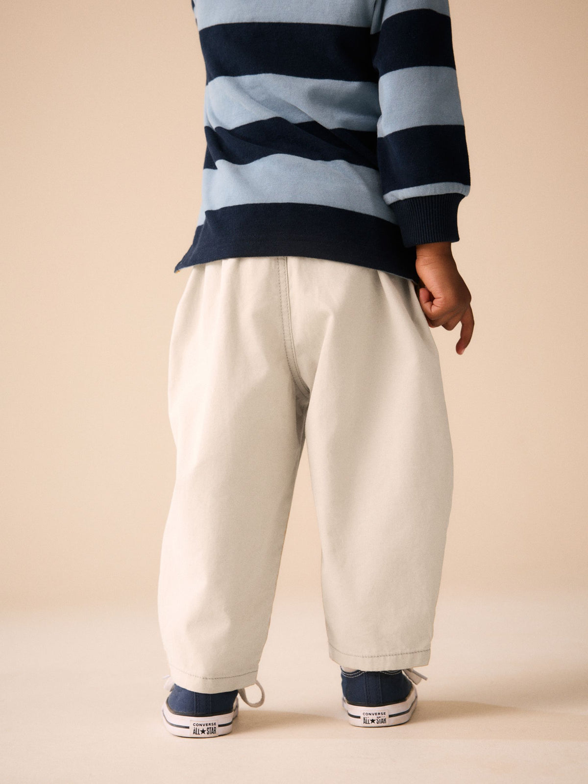 Neutral Barrel Pull On Trousers (3mths-7yrs)