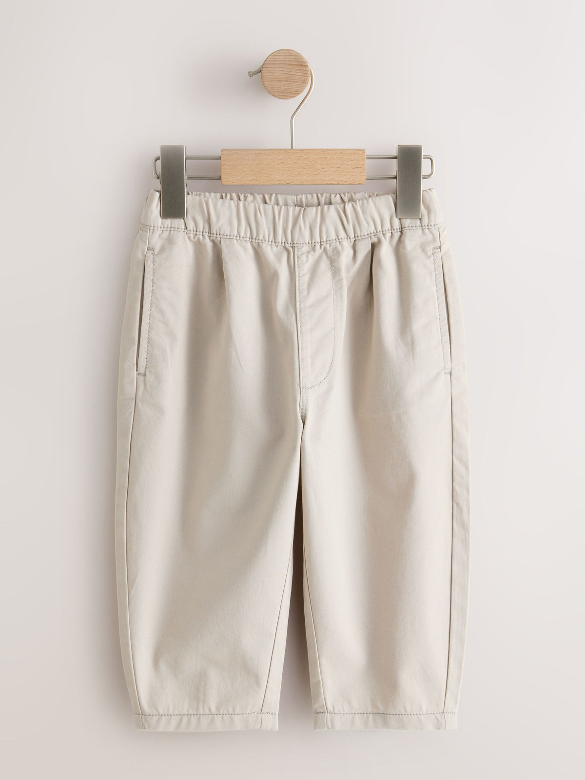 Neutral Barrel Pull On Trousers (3mths-7yrs)