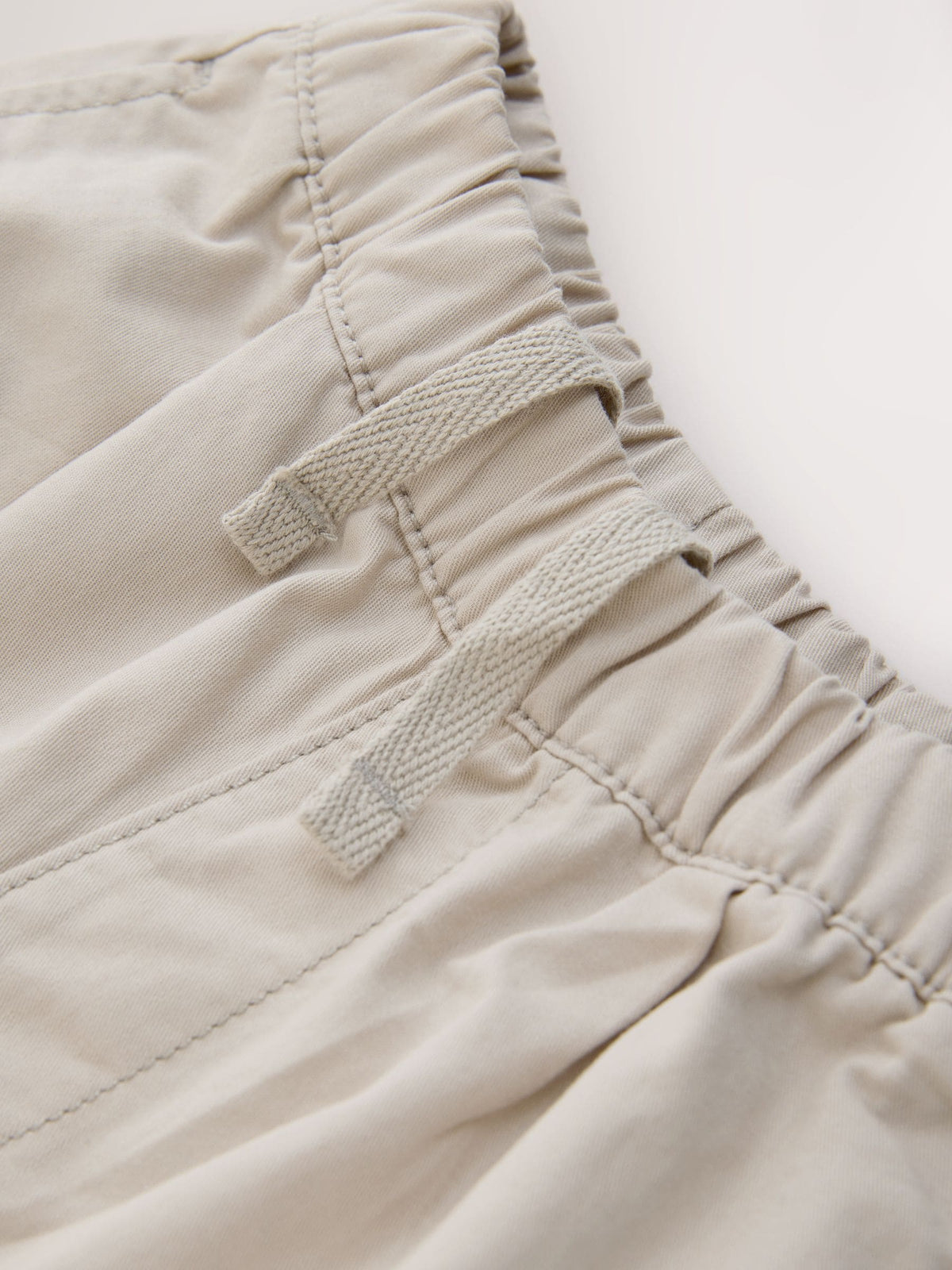 Neutral Barrel Pull On Trousers (3mths-7yrs)