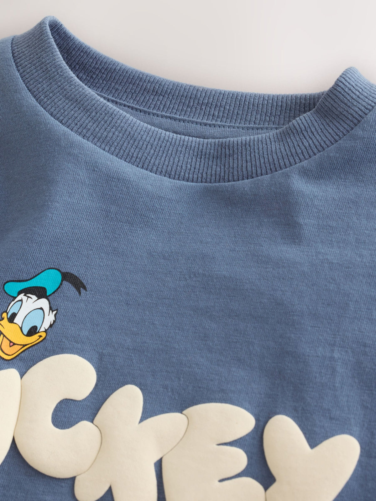 Blue Mickey Mouse Long Sleeve T-Shirt (3mths-8yrs)