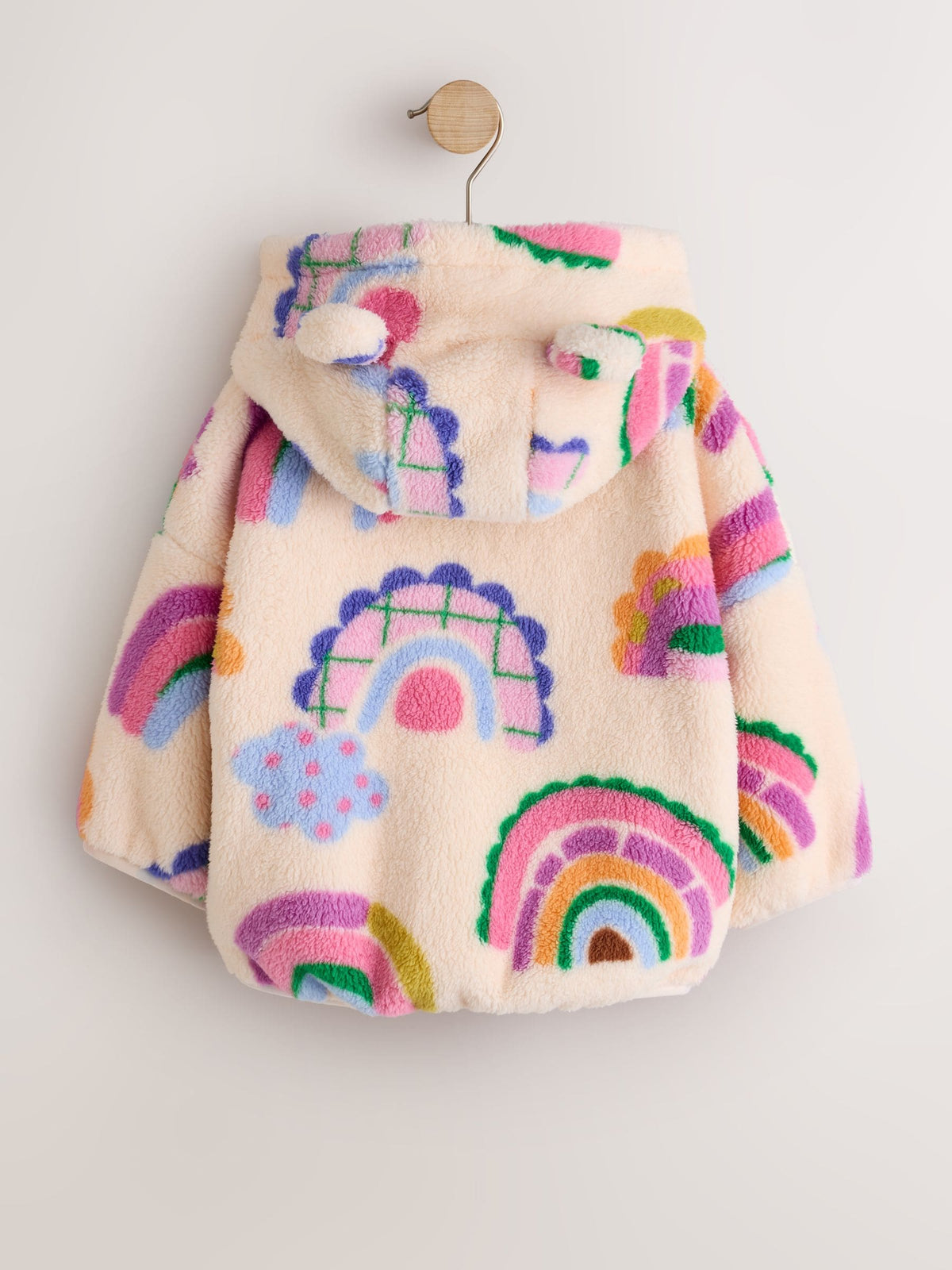 Rainbow Zip Up Fleece (3mths-7yrs)