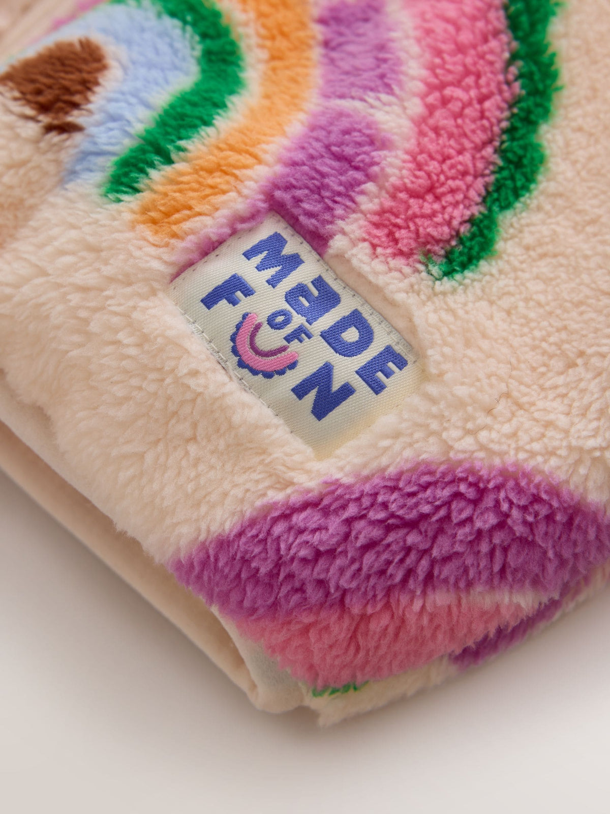 Rainbow Zip Up Fleece (3mths-7yrs)