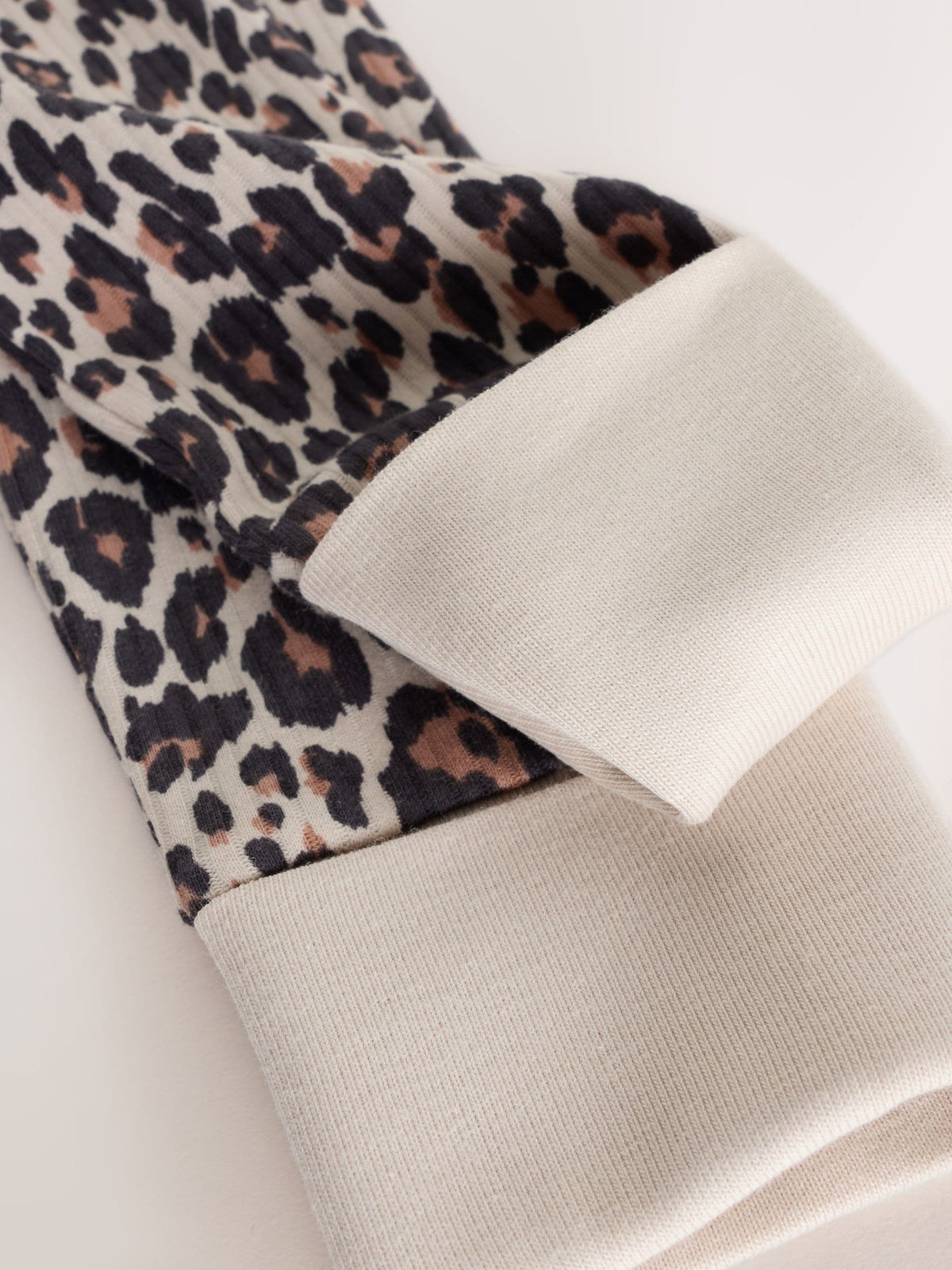 Pink Animal Print Two Way Zip Baby Sleepsuits 3 Pack (0mths-3yrs)