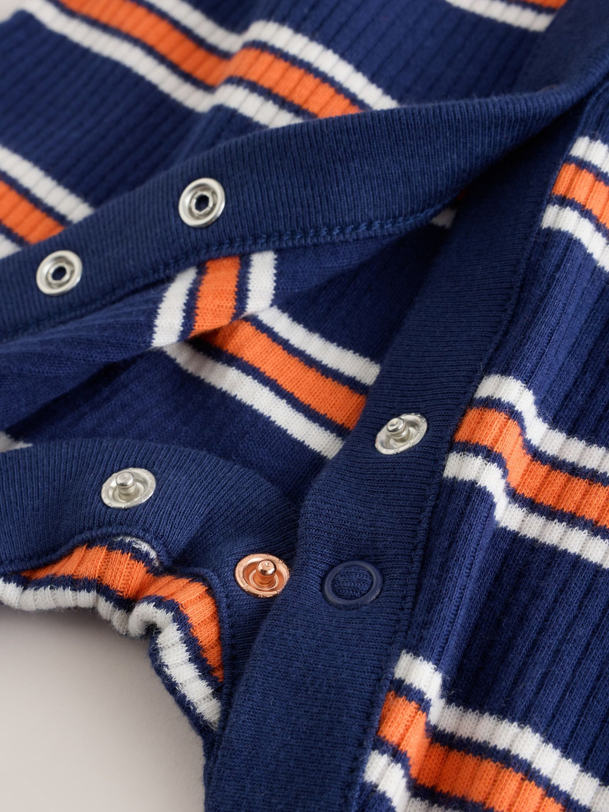 Multi Varsity Baby Sleepsuits 4 Pack (0mths-3yrs)