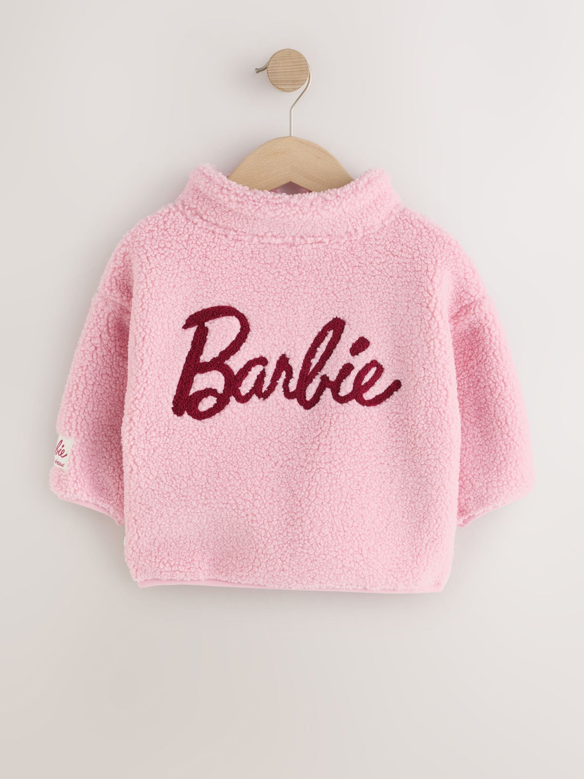 Pink Barbie Half Zip Fleece (3mths-7yrs)