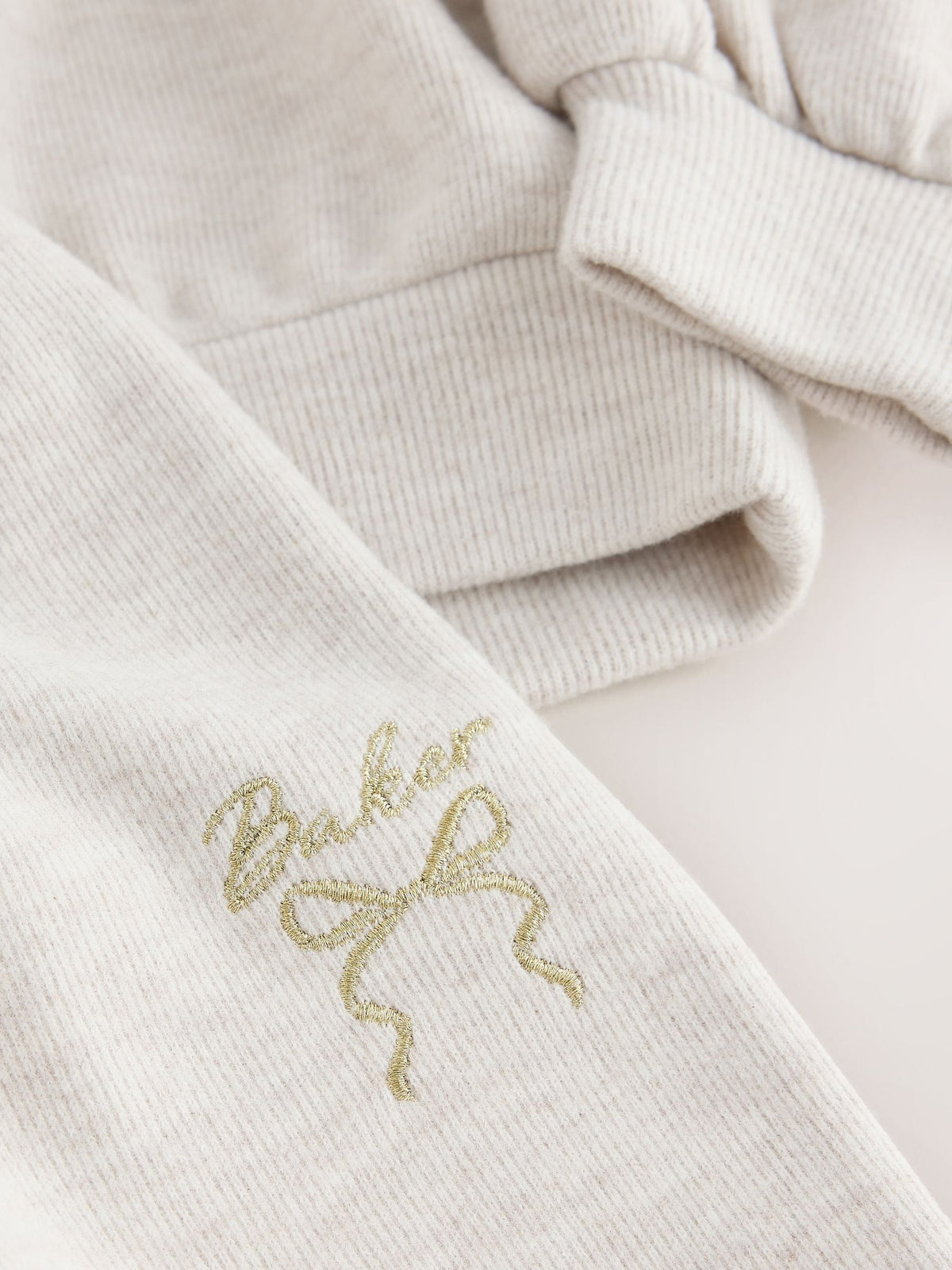 Baker by Ted Baker Oatmeal 2 Piece Soft Rib Cosy Set