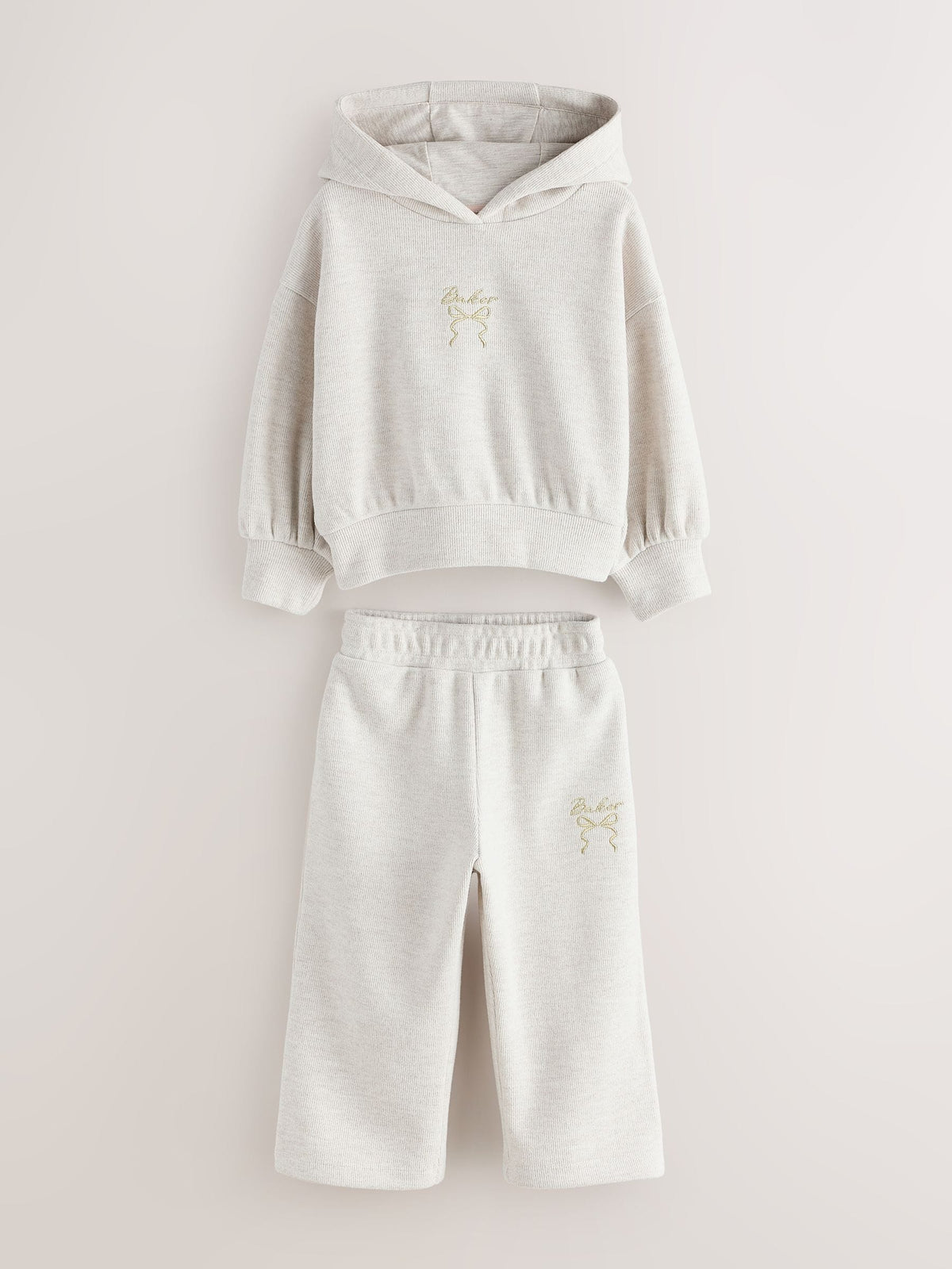 Baker by Ted Baker Oatmeal 2 Piece Soft Rib Cosy Set