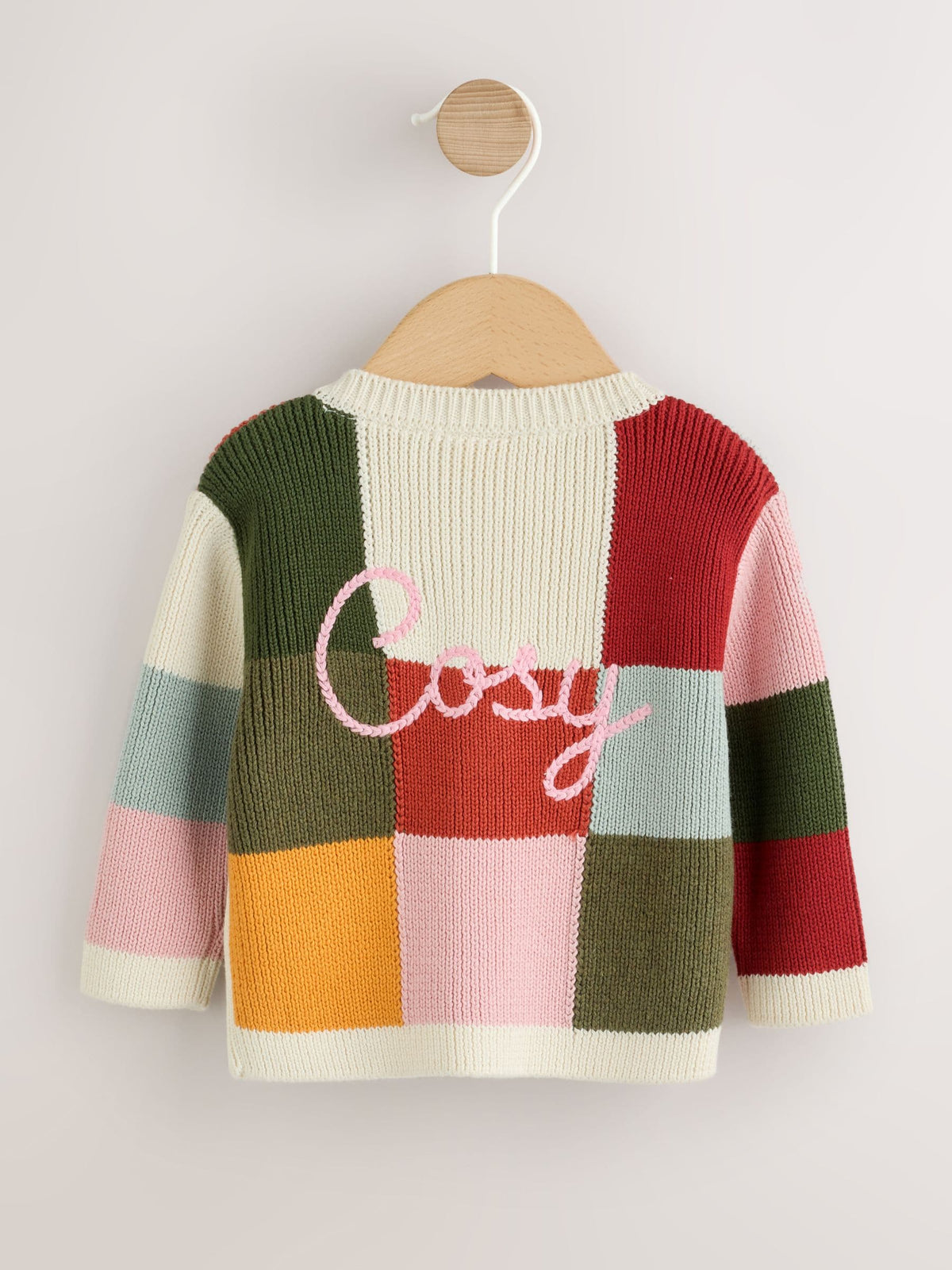 Patchwork Autumnal Crochet Baby Cardigan (0mths-2yrs)