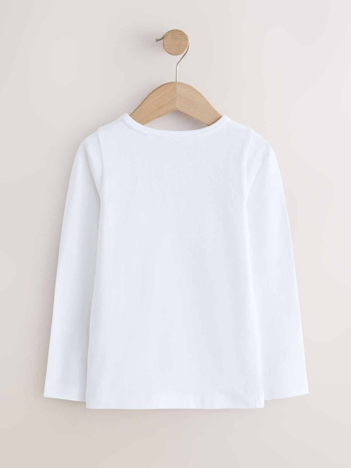 White Long Sleeve Vests 5 Pack (1.5-16yrs)