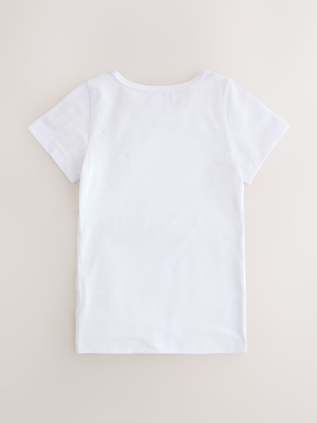 White Short Sleeve Vests 5 Pack (1.5-16yrs)
