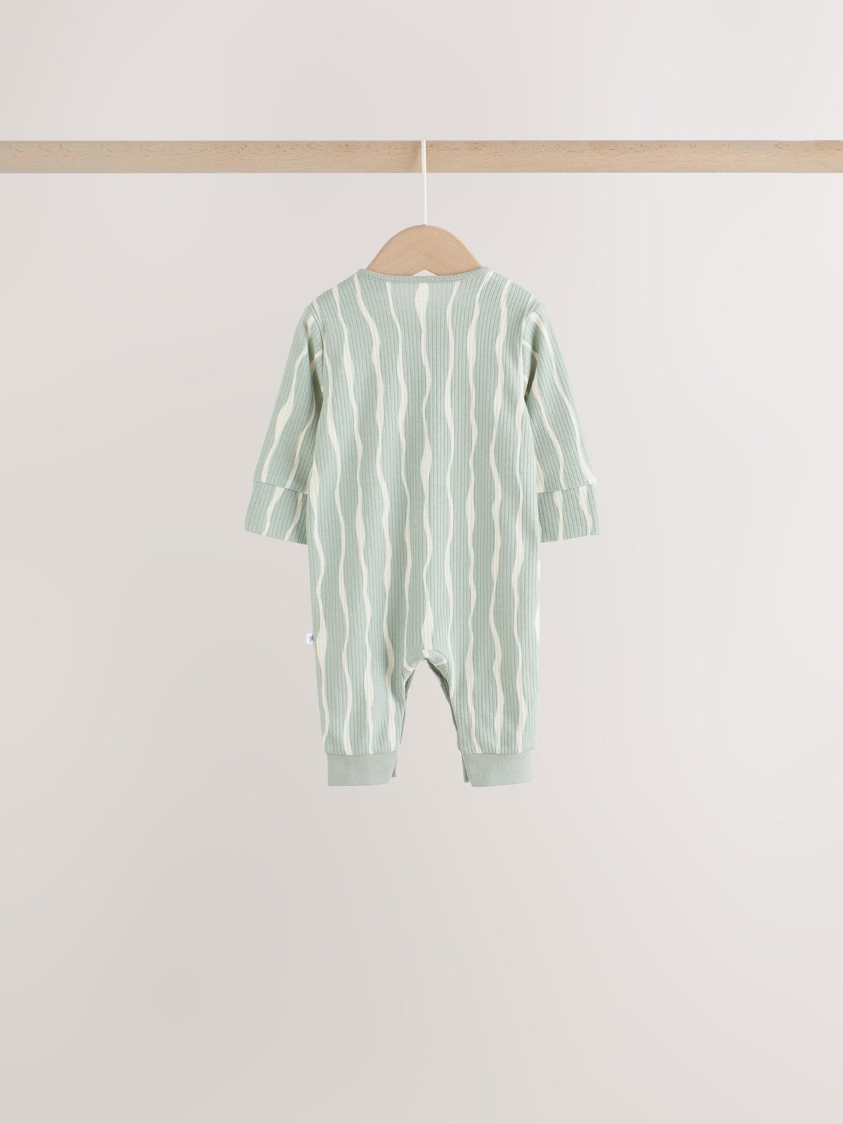 Neutral Safari Baby Sleepsuits 4 Pack (0mths-3yrs)
