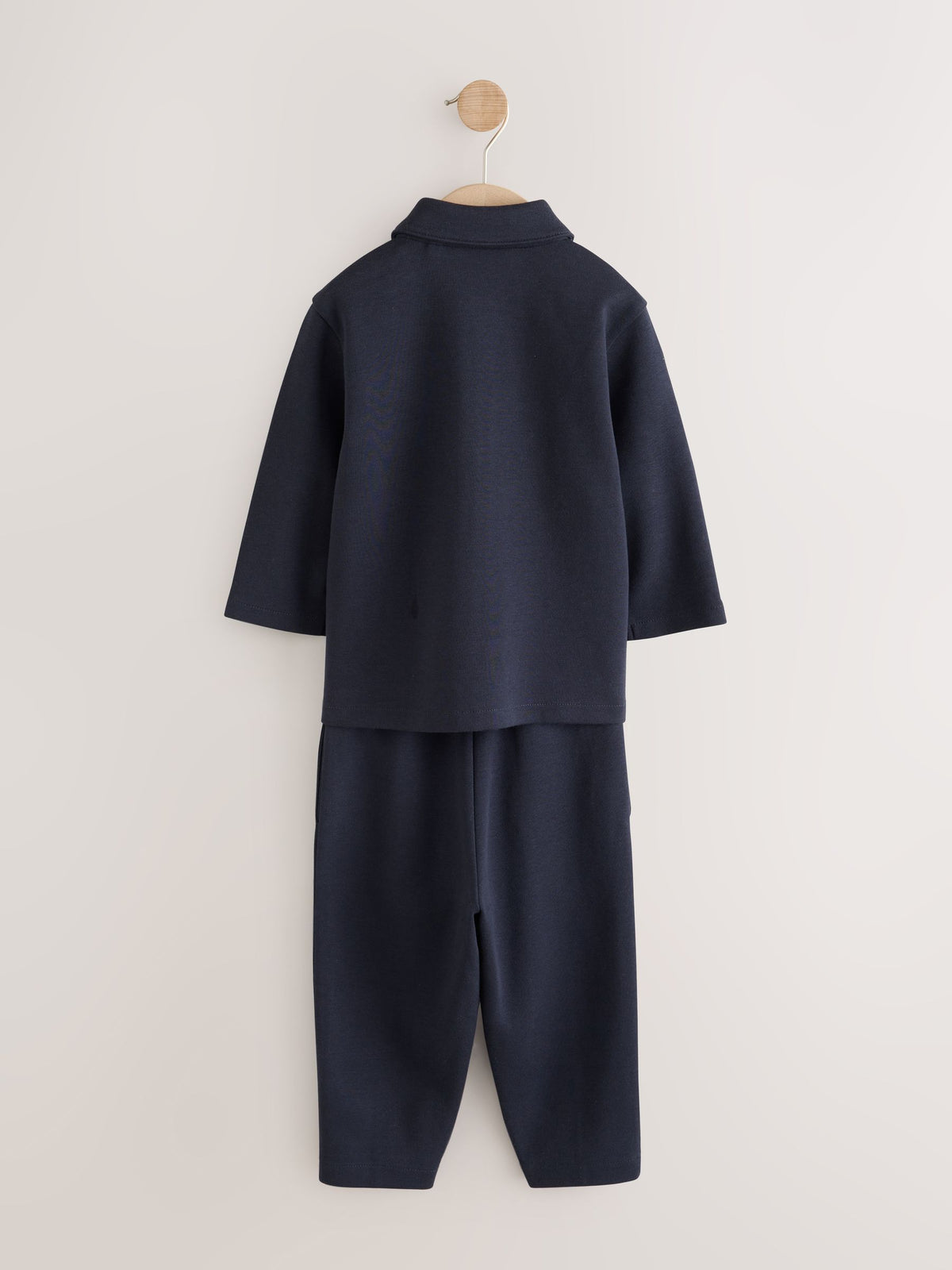 Navy Smart Jacket Top & Trousers Set 3 Piece (3mths-7yrs)