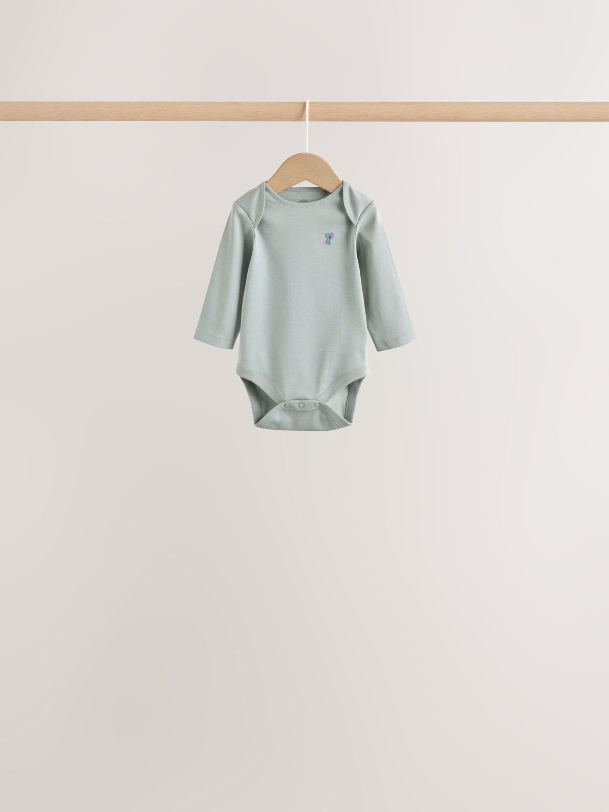 Blue Character Long Sleeve Baby Bodysuit 7 Pack