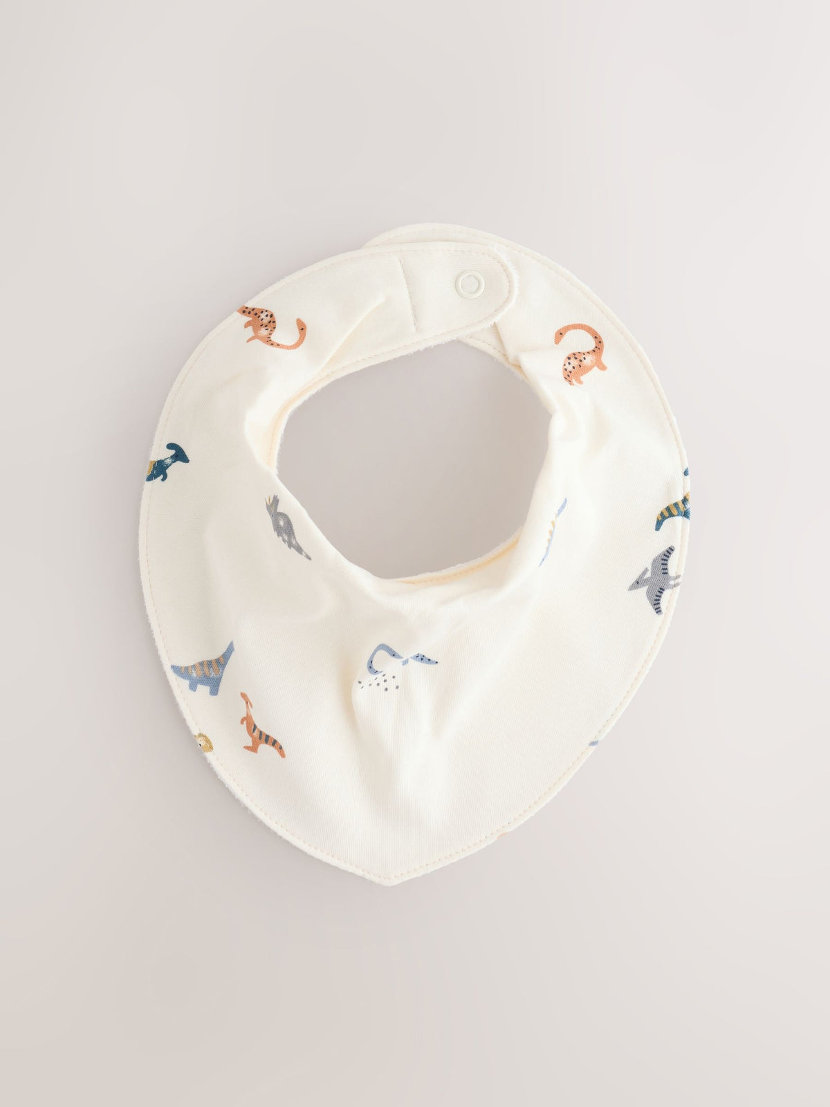 Blue Mini Character Baby Dribble Bibs 5 Pack