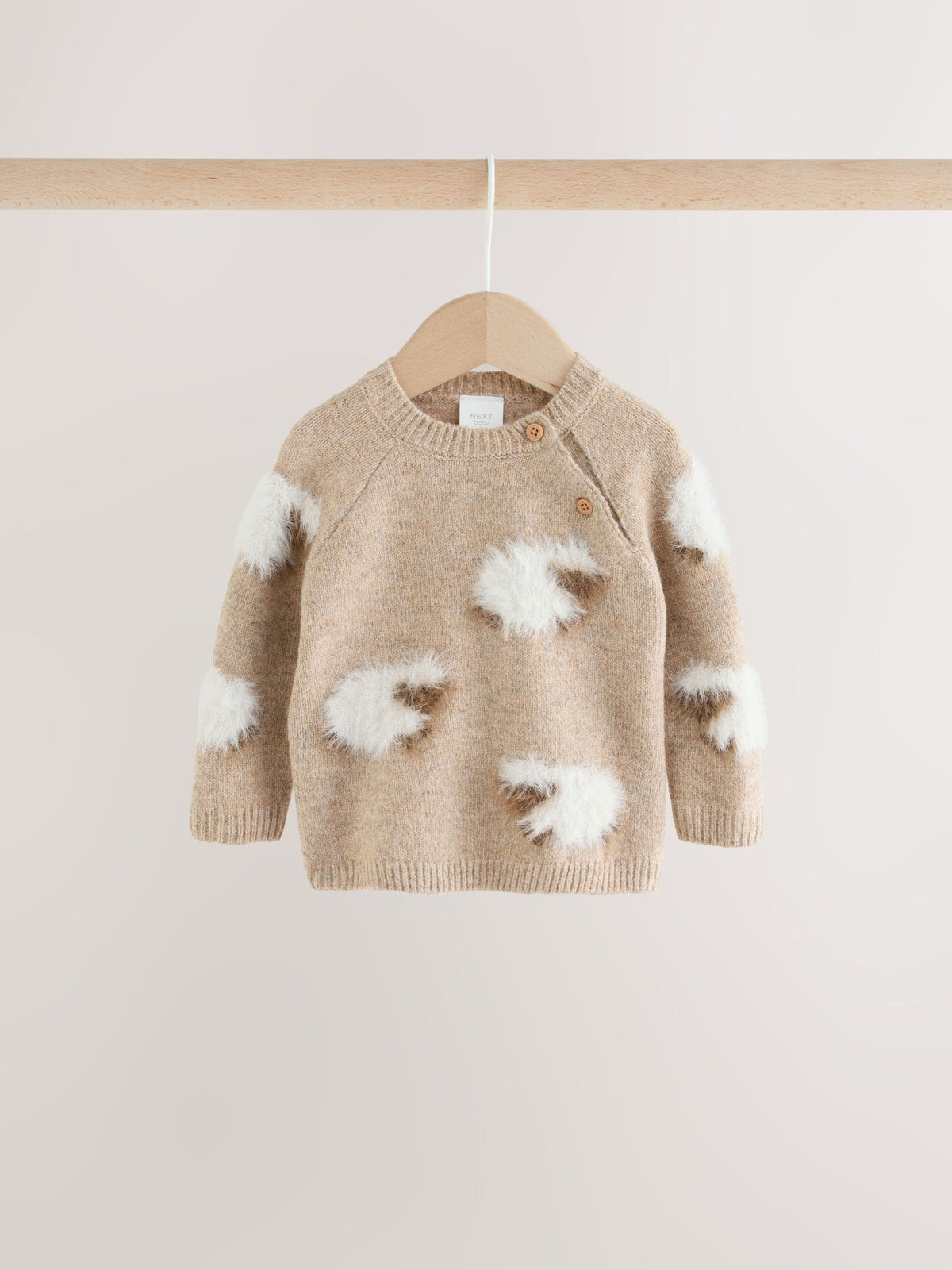 Brown Sheep Baby Knitted Jumper and Leggings Set (0mths-2yrs)