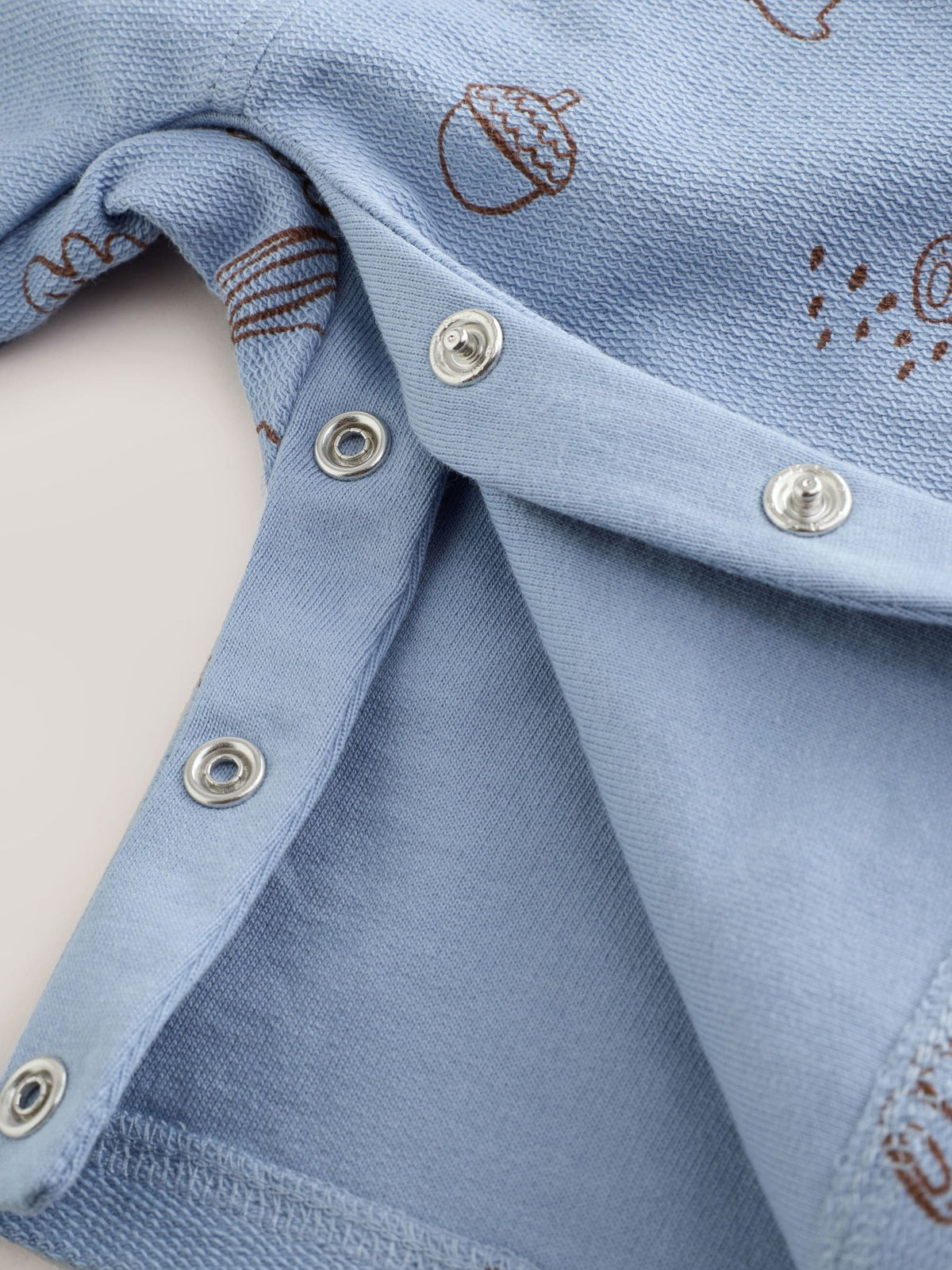 Blue Linear Character Jersey Dungaree and Bodysuit Baby Set (0mths-2yrs)