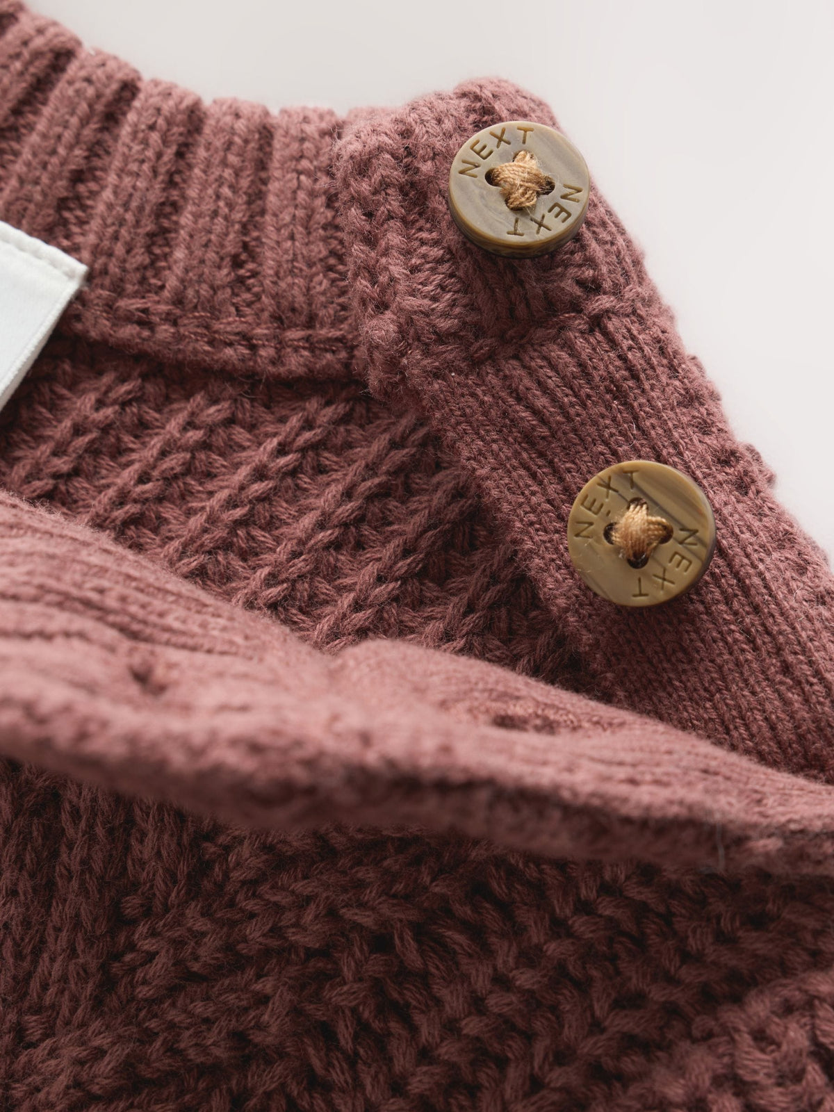 Chocolate Brown Cable Knit Jumper and Leggings Set (0mths-2yrs)