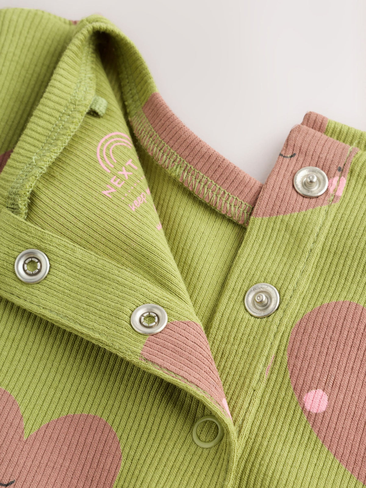 Green Heart Peplum Top and Leggings Baby Set (0mths-2yrs)