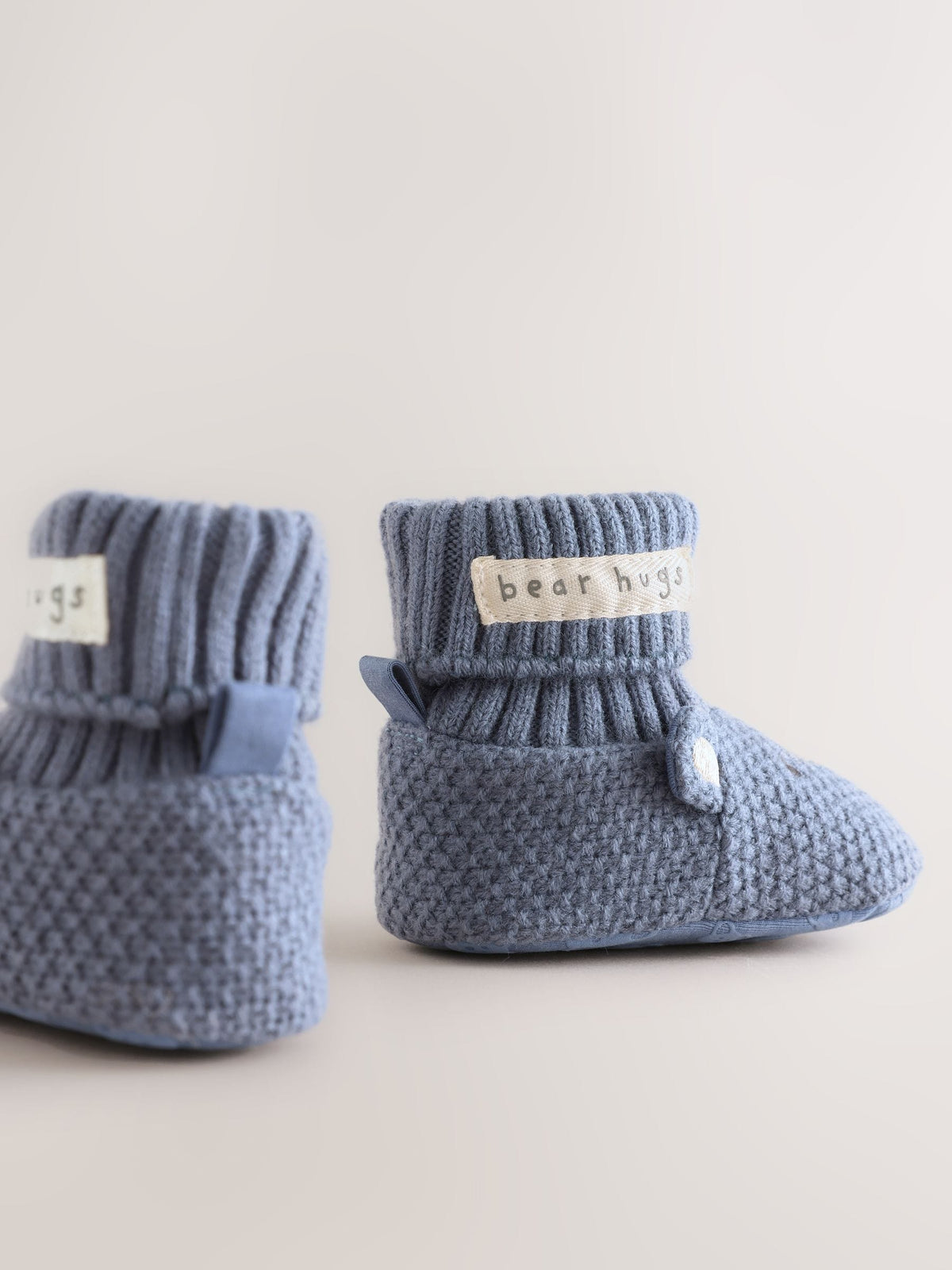 Blue Bear Baby Sock Top Boot Shoes (0-18mths)