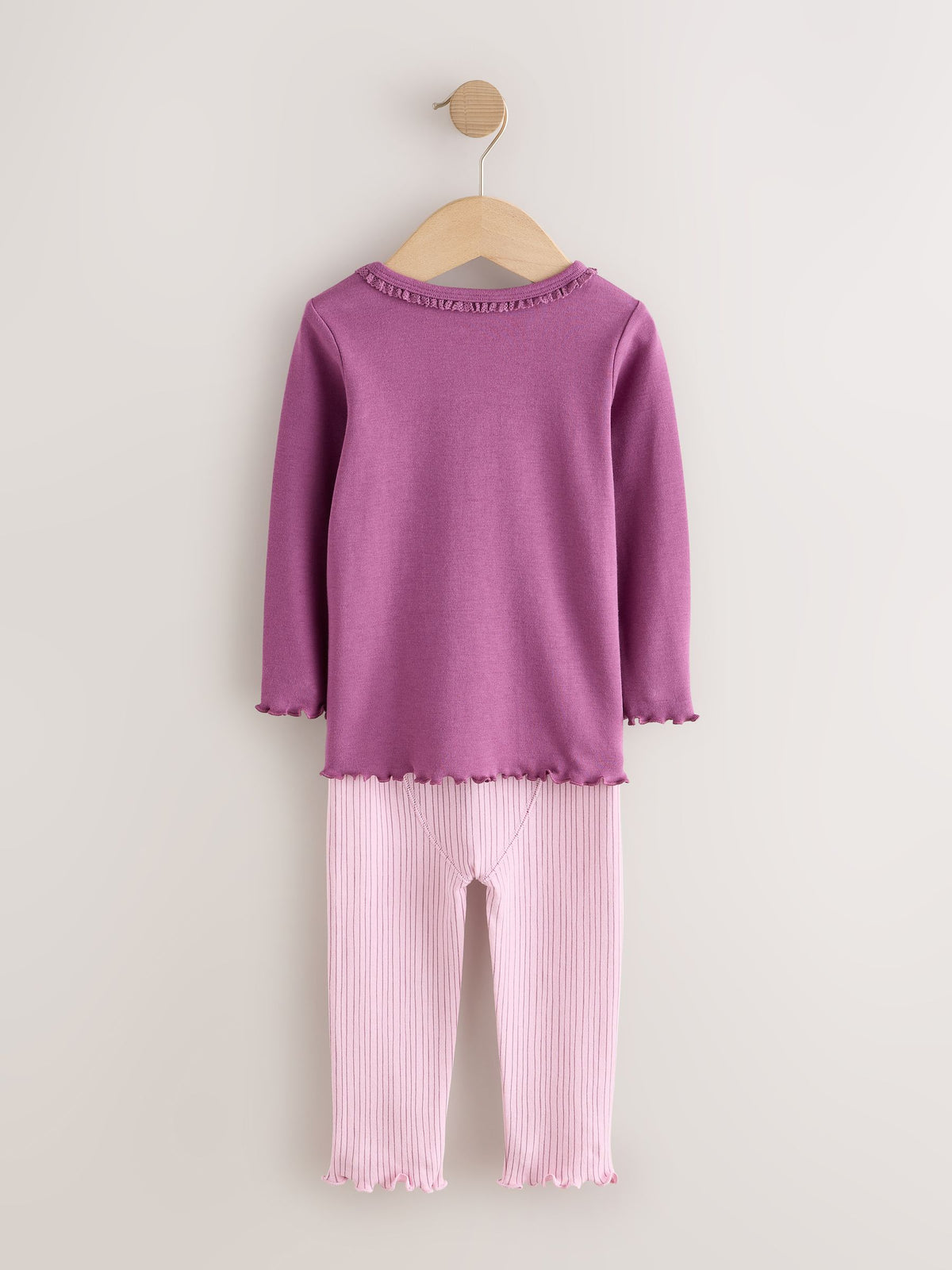 Purple/Green Snuggle Pyjamas 3 Pack (9mths-12yrs)