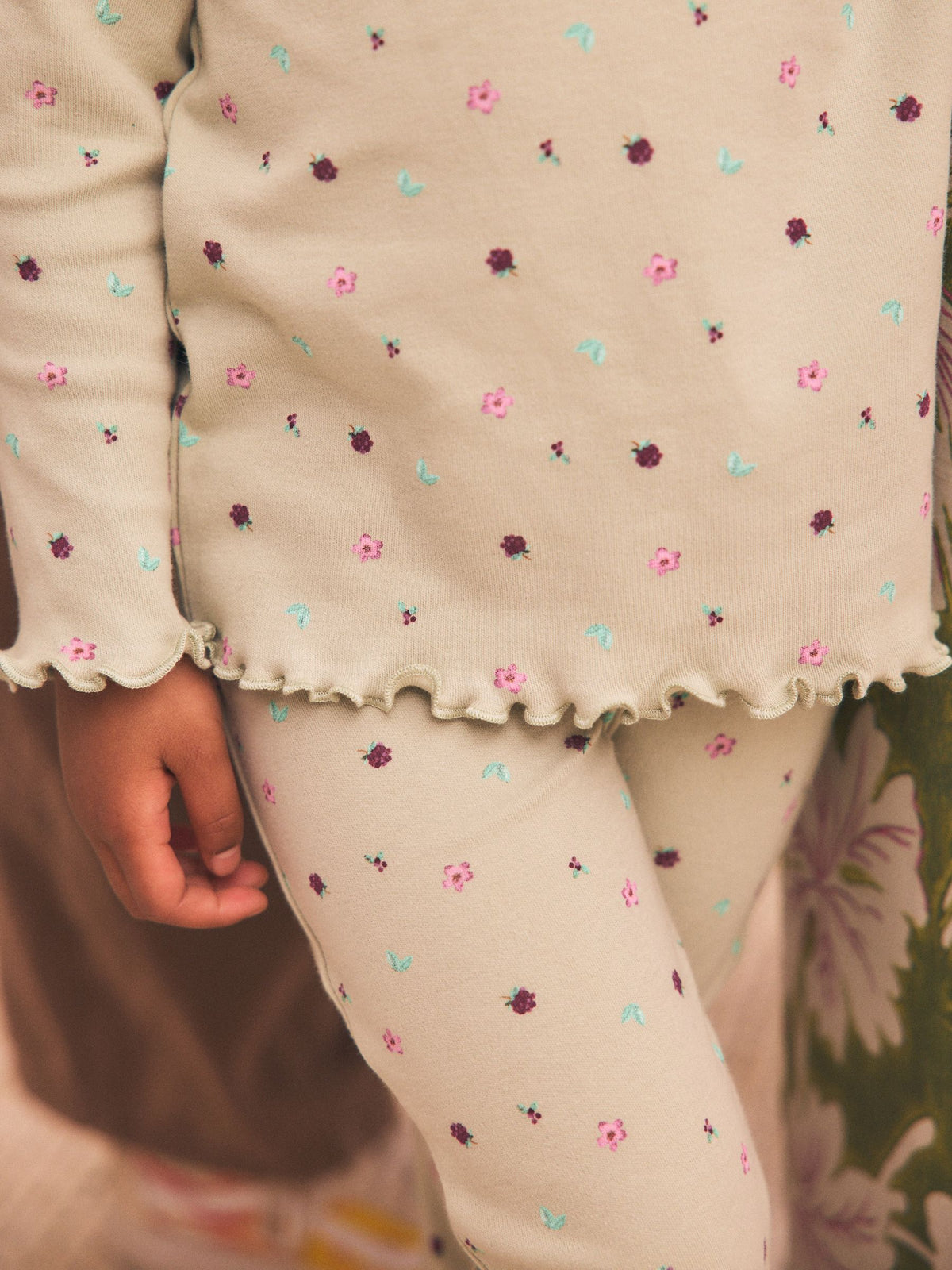 Purple/Green Snuggle Pyjamas 3 Pack (9mths-12yrs)