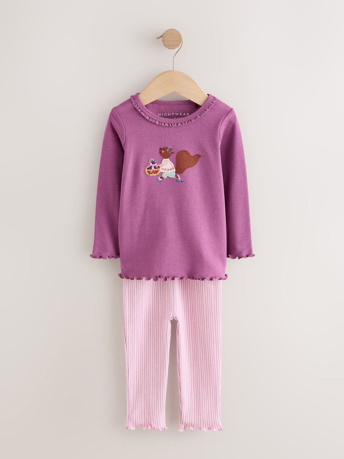 Purple/Green Snuggle Pyjamas 3 Pack (9mths-12yrs)