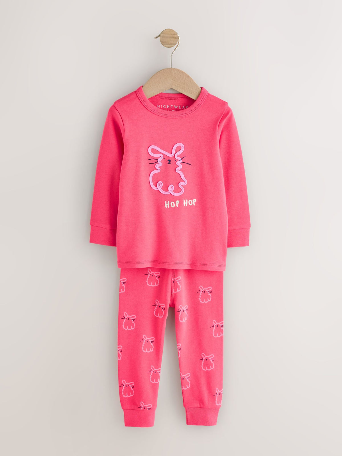 Pink/Blue Snuggle Pyjamas 3 Pack (9mths-12yrs)