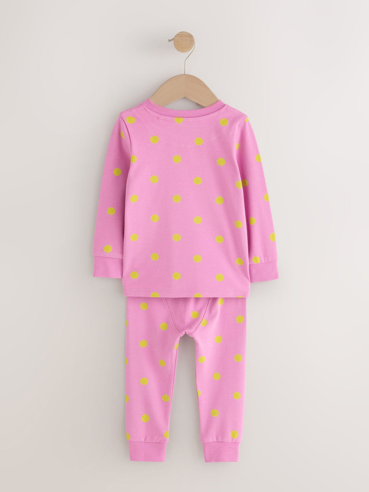 Purple and Orange Spot Snuggle Pyjamas 3 Pack (9mths-12yrs)