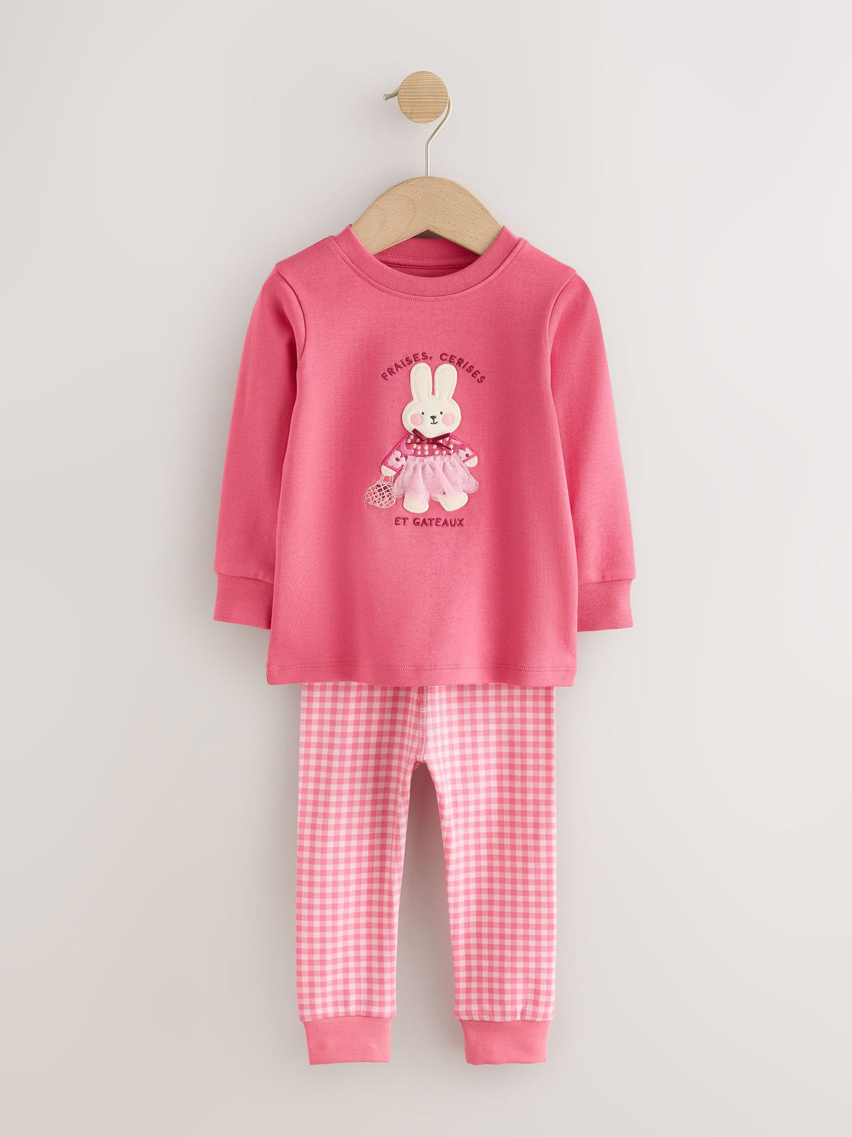 Pink Snuggle Pyjamas 3 Pack (9mths-12yrs)