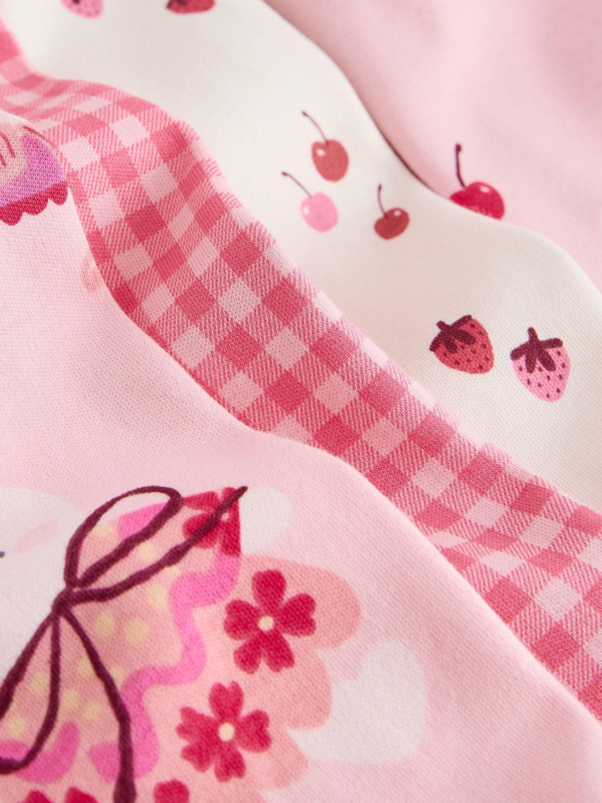 Pink Snuggle Pyjamas 3 Pack (9mths-12yrs)