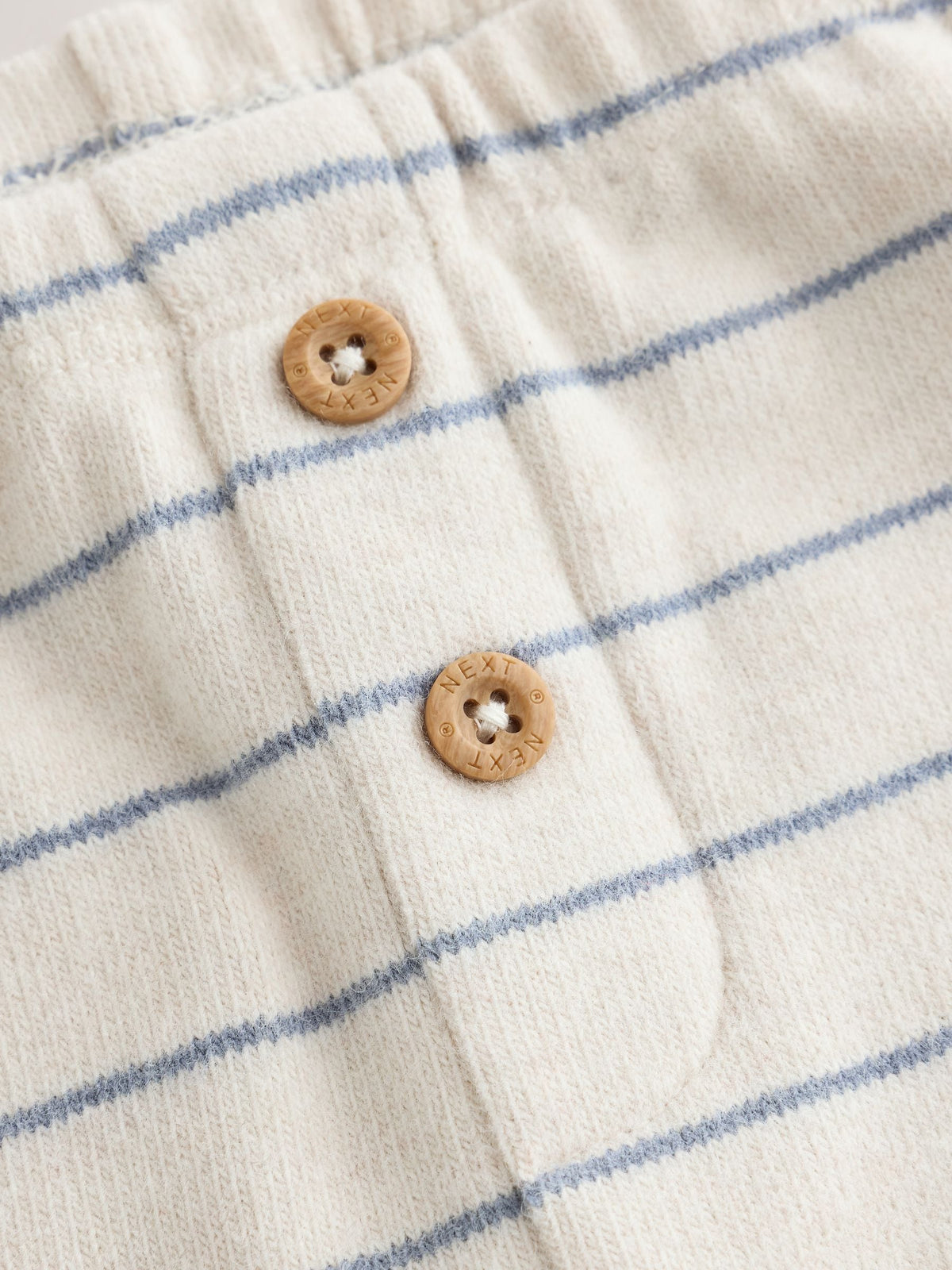 Blue/Cream Stripe Top and Leggings Baby Set (0mths-2yrs)