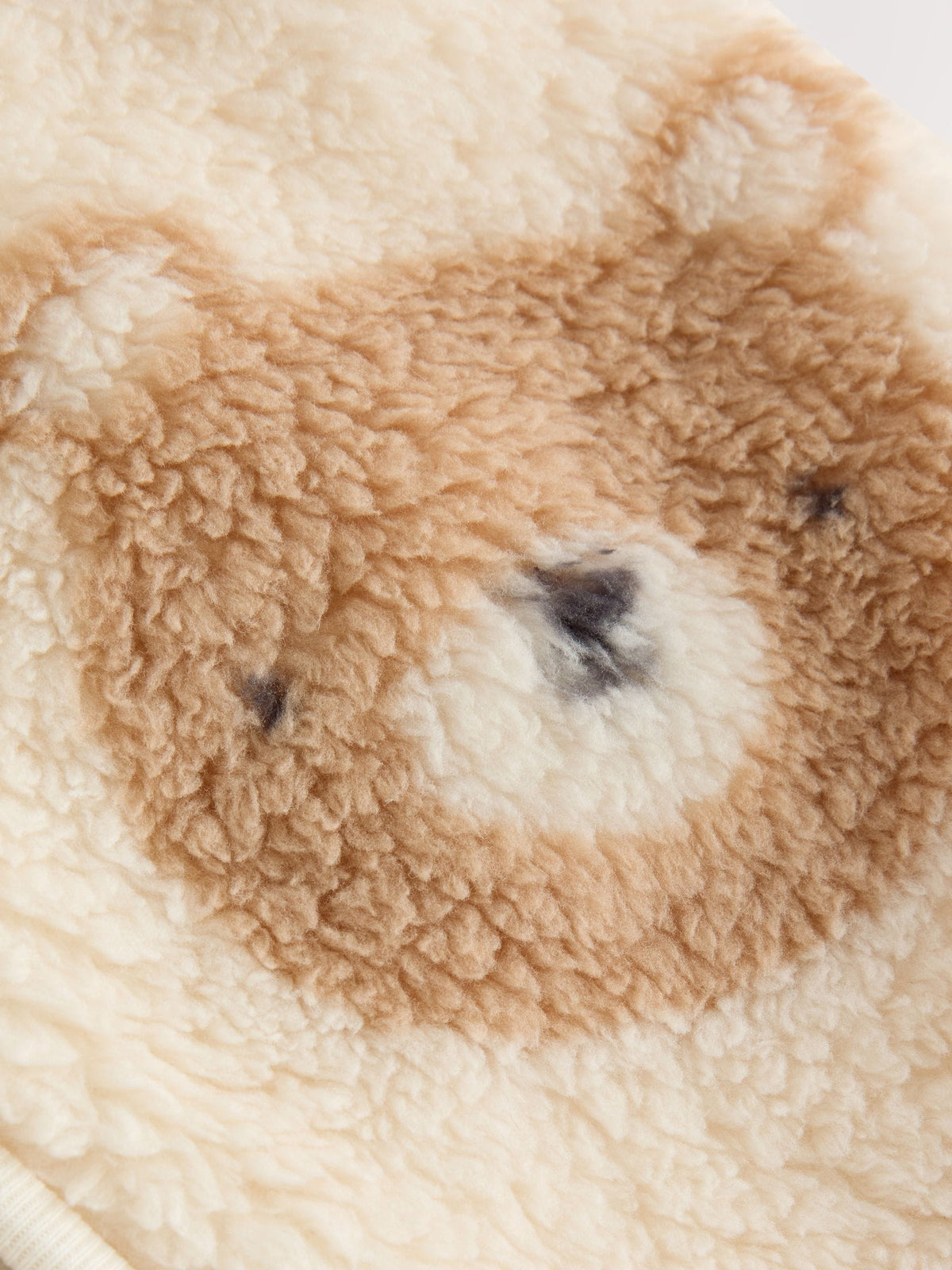 Neutral Bear Fleece Baby Pramsuit (0mths-2yrs)