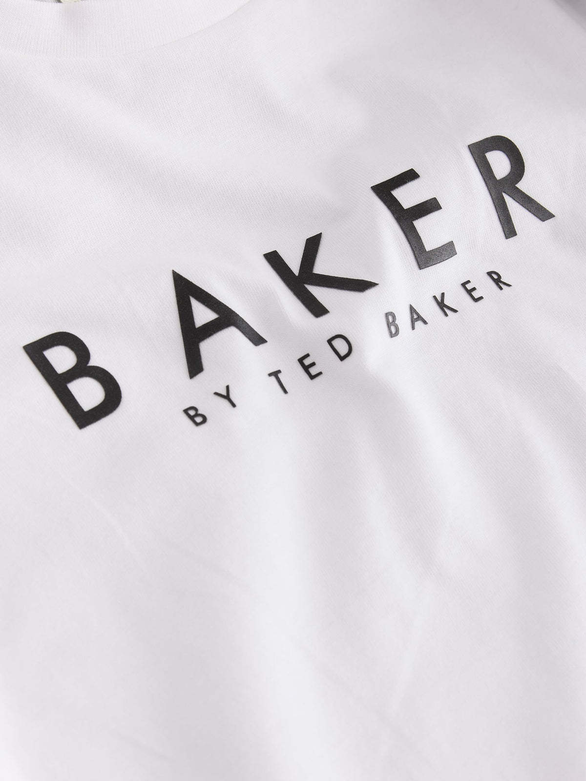 Baker by Ted Baker Black 3 Piece Varsity Hoodie T-Shirt and Joggers Set