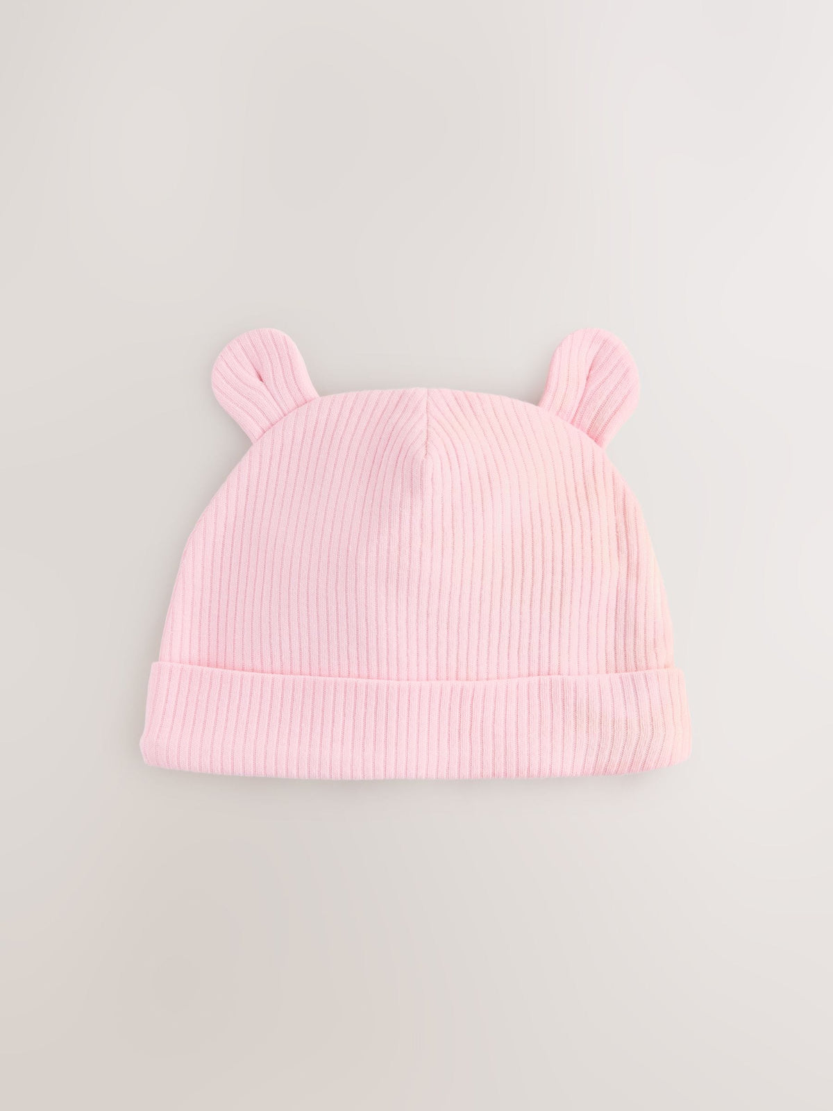 Pink Baby Beanies 3 Pack (0-12mths)