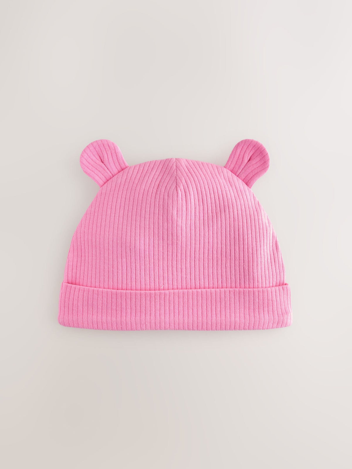 Pink Baby Beanies 3 Pack (0-12mths)