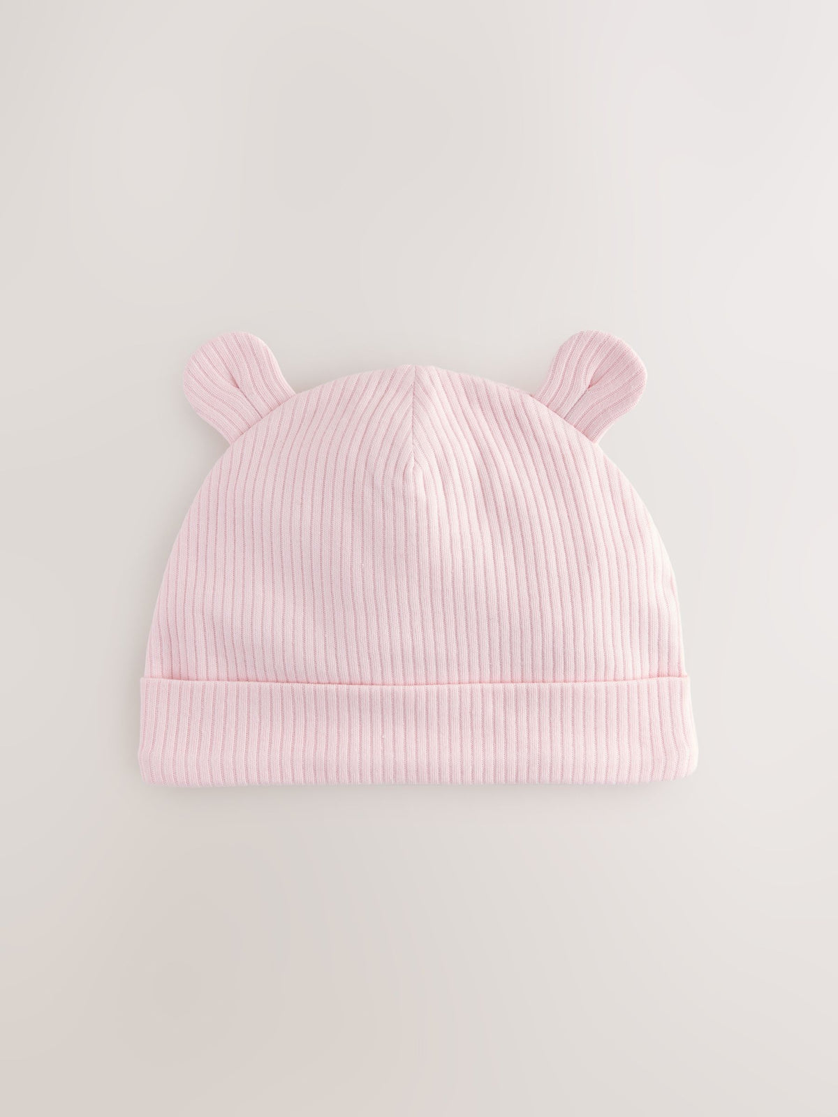 Pink Baby Beanies 3 Pack (0-12mths)