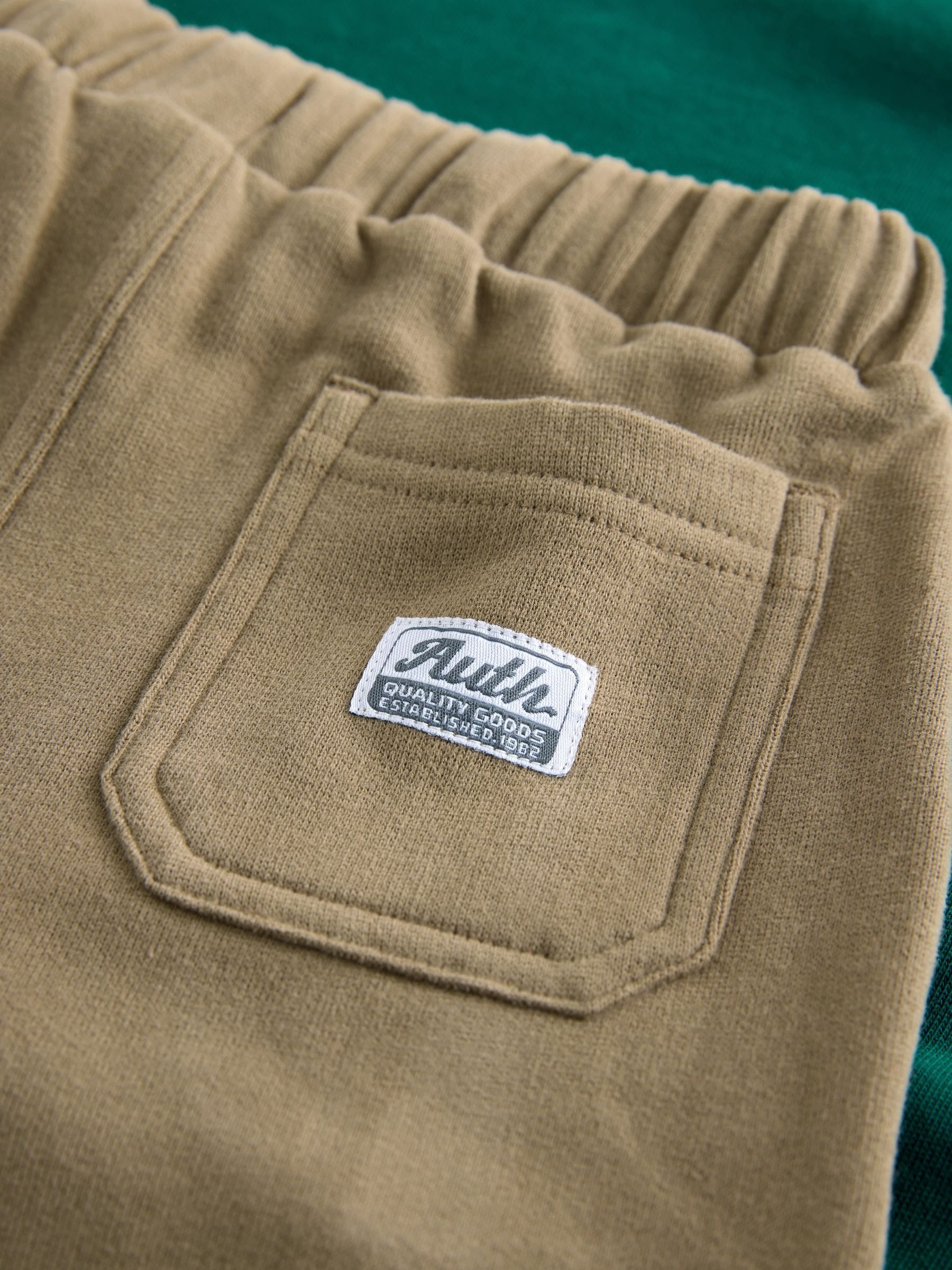 Green Sweatshirt and Utility Joggers Set (3mths-7yrs)