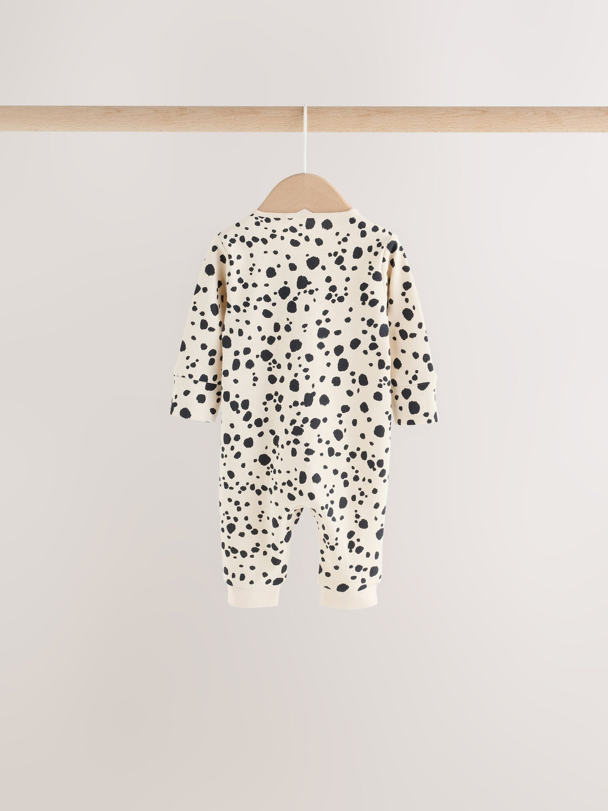 Brown Dog Two Way Zip Baby Sleepsuits 3 Pack (0-3yrs)