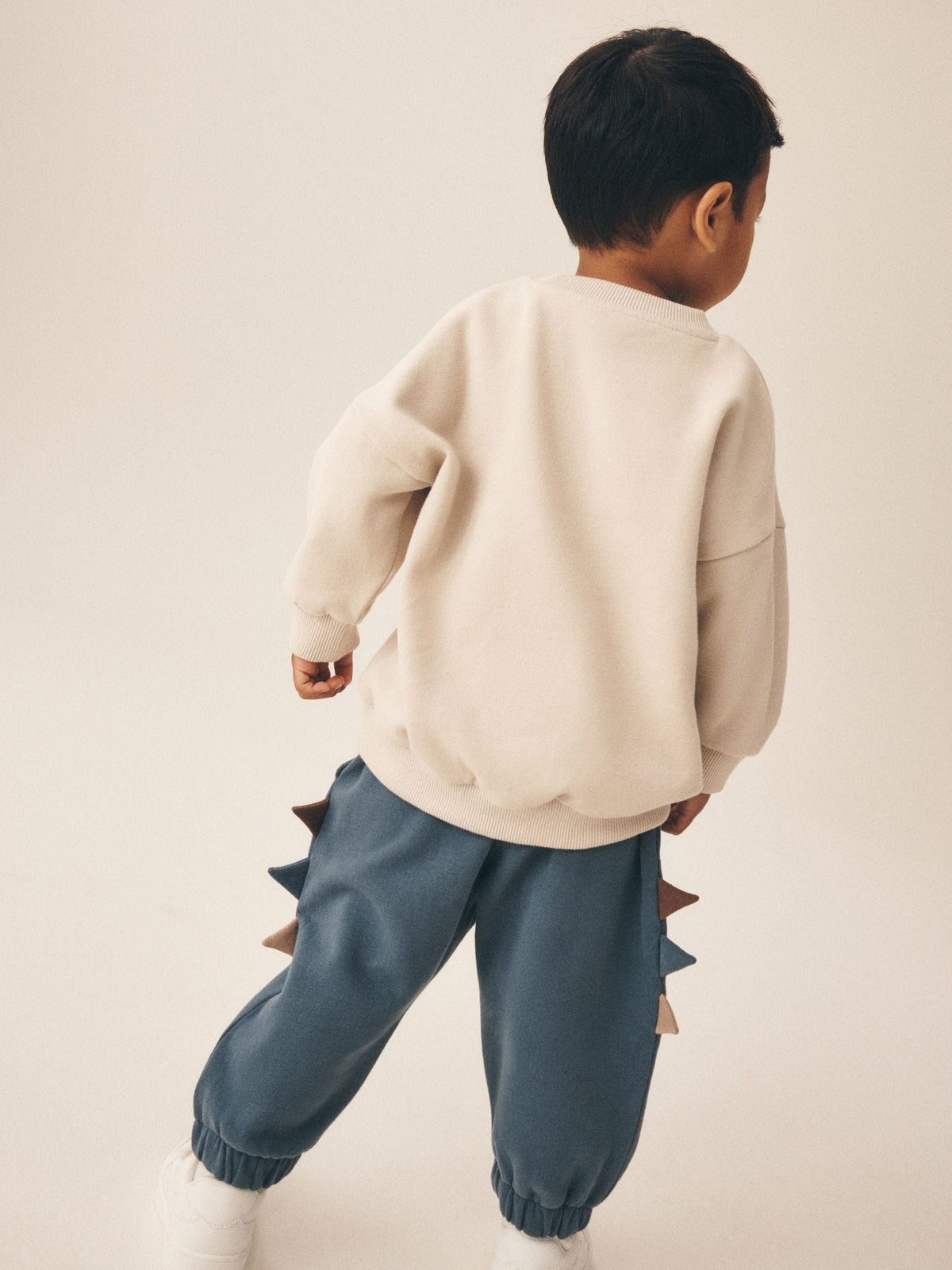 Neutral Crew Neck Joggers Set (3mths-7yrs)