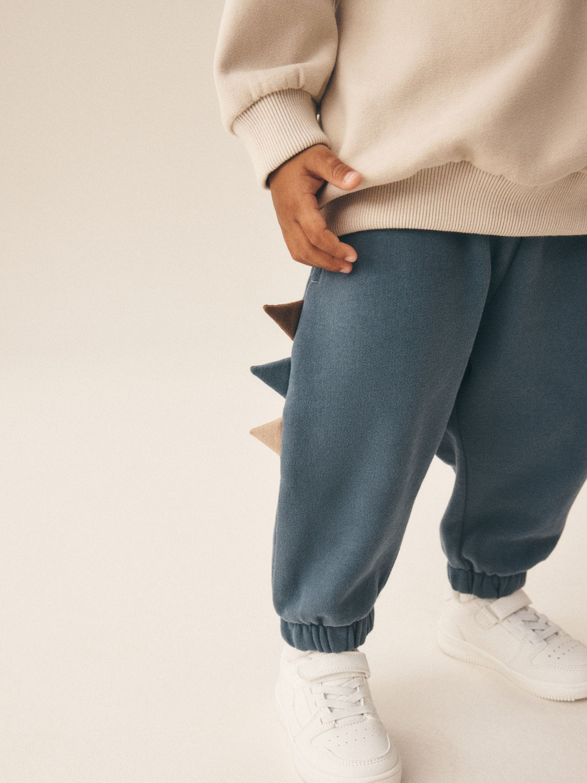 Neutral Crew Neck Joggers Set (3mths-7yrs)