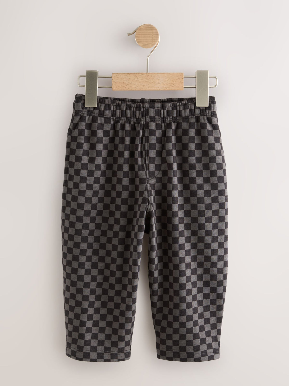 Black/ Charcoal Grey 3 Pack Wide Leg Jersey Joggers (3mths-7yrs)